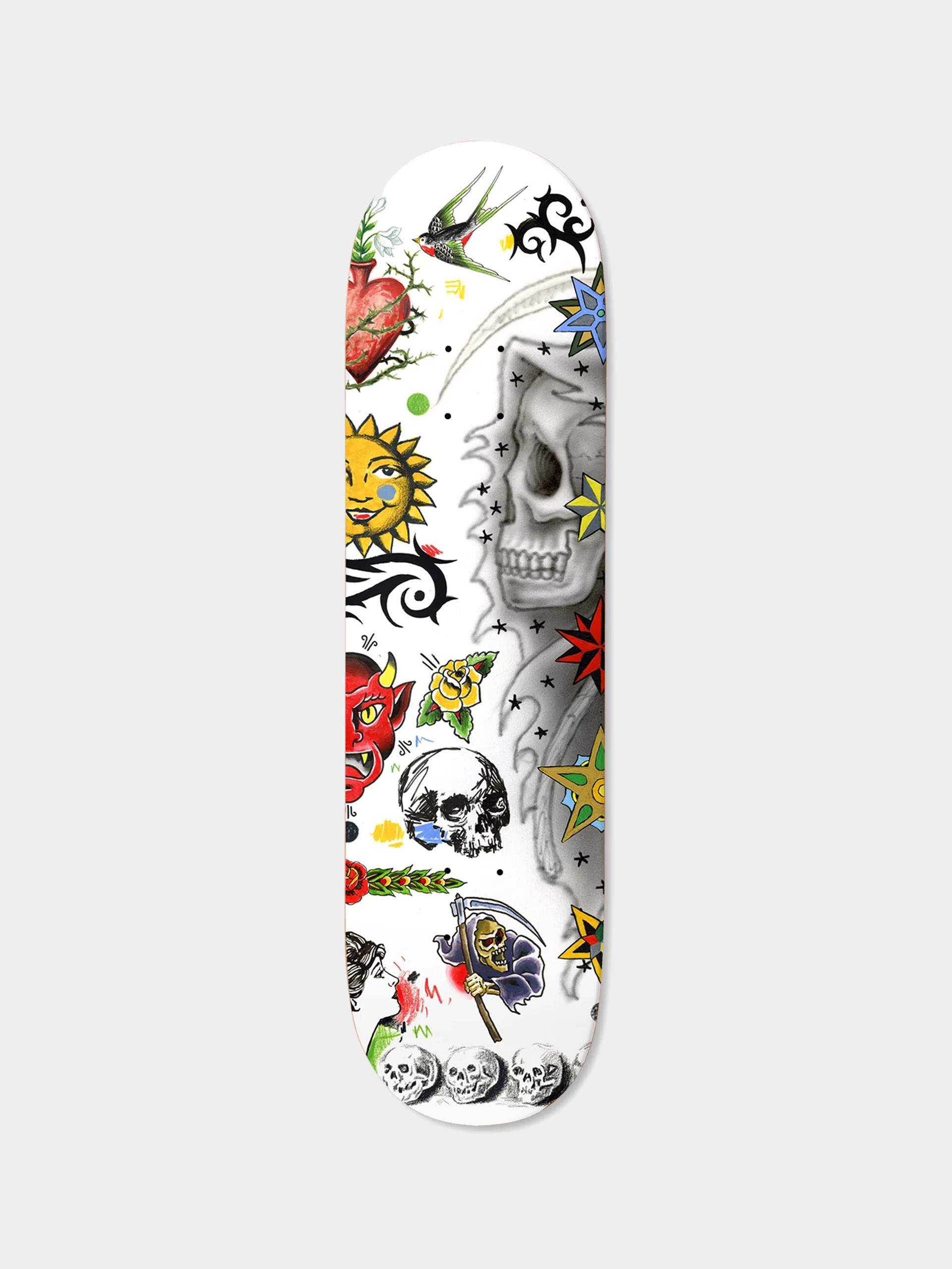 Deathwish Deck JH Never Breathe Again (white)