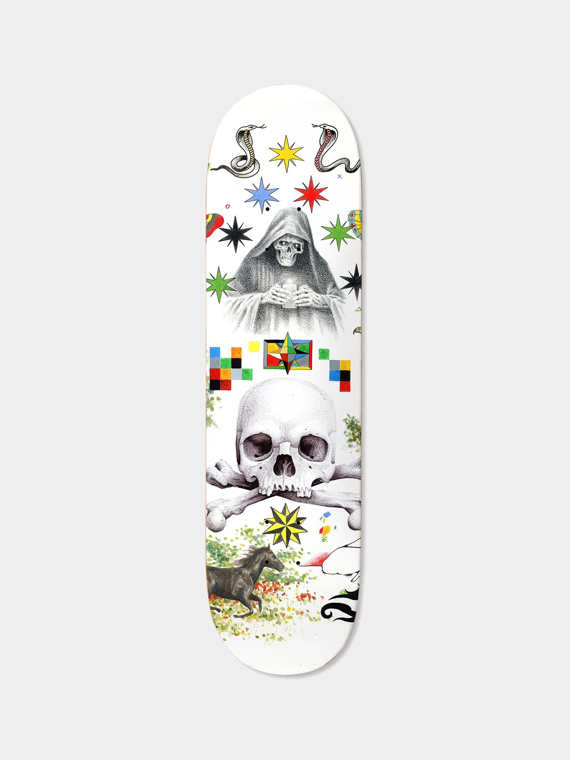 Deathwish Deck JH Endless Abyss (white)