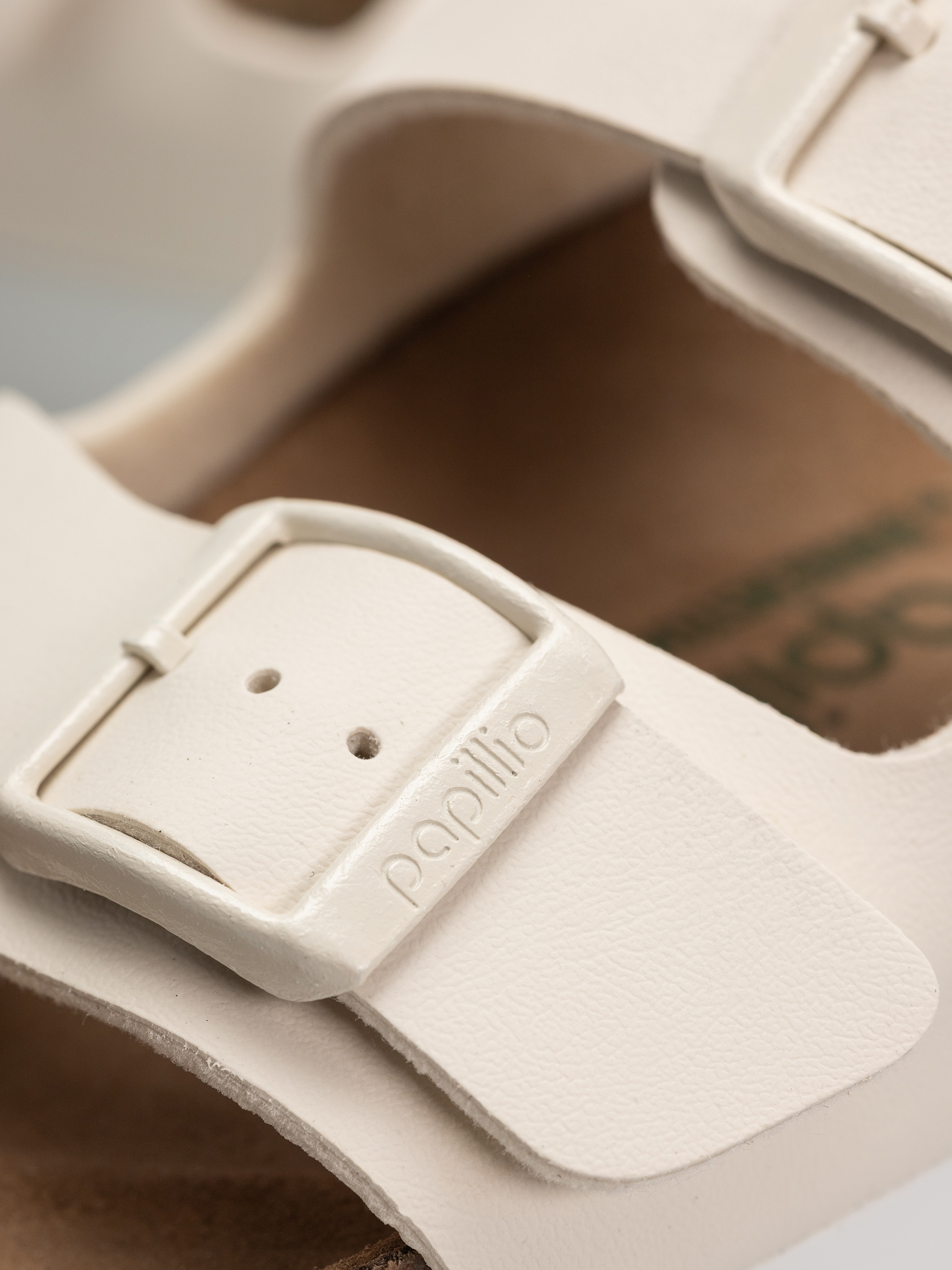 Birkenstock Flip-flops Arizona Flex Platform Vegan Narrow Wmn (eggshell)