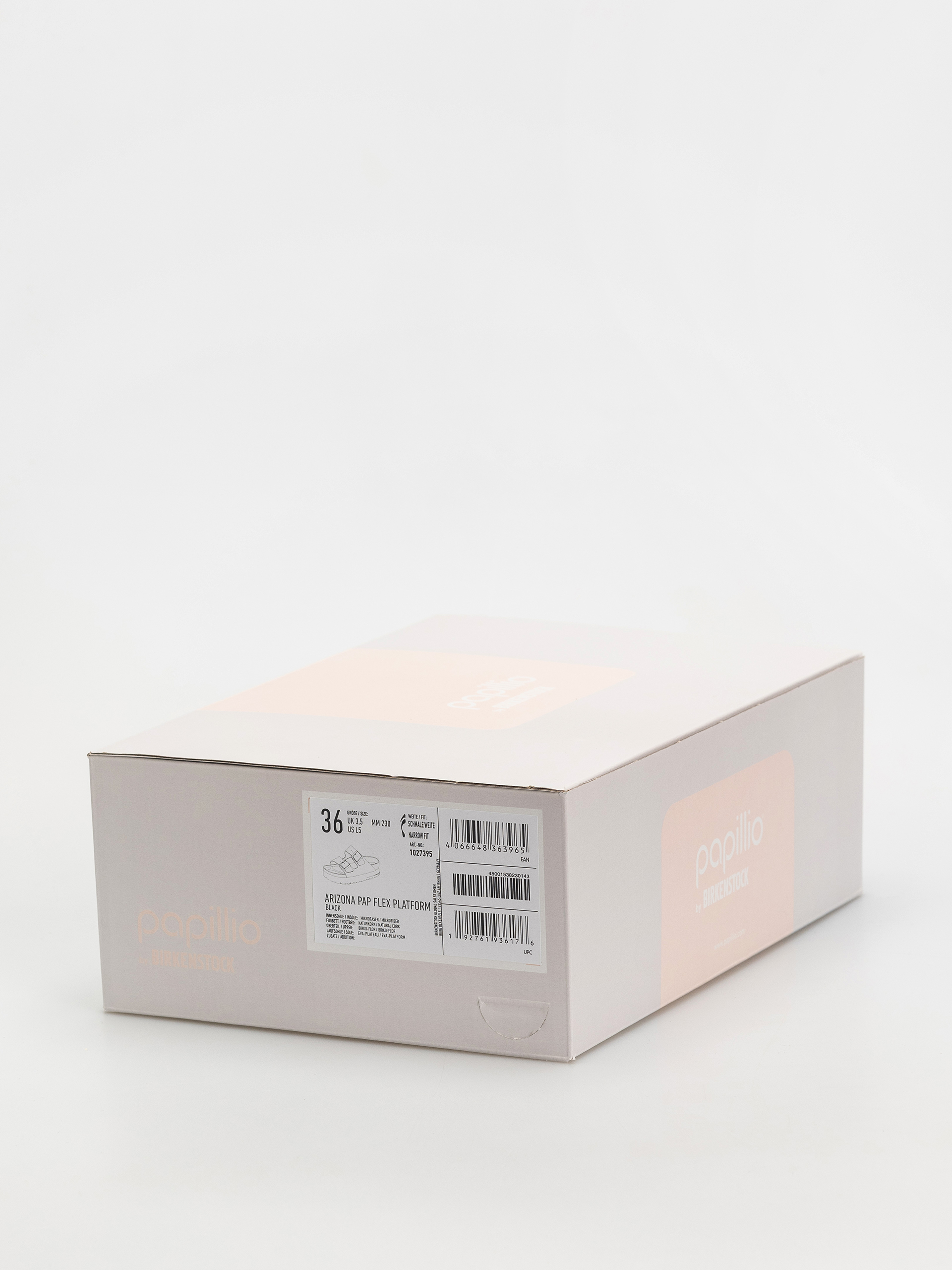 Birkenstock Flip-flops Arizona Flex Platform Vegan Narrow Wmn (black)