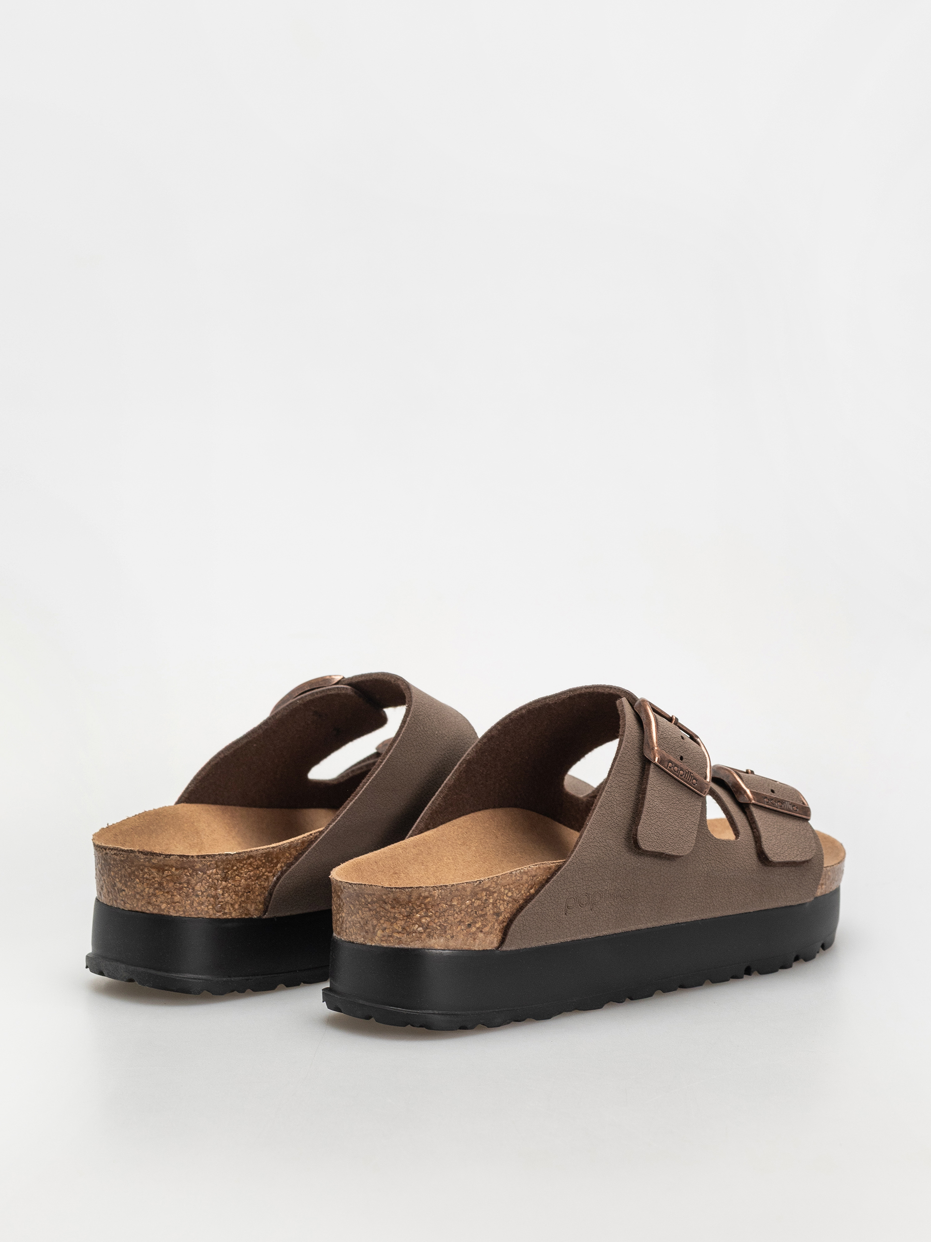 Birkenstock Flip-flops Arizona Flex Platform Vegan Narrow Wmn (mocca)