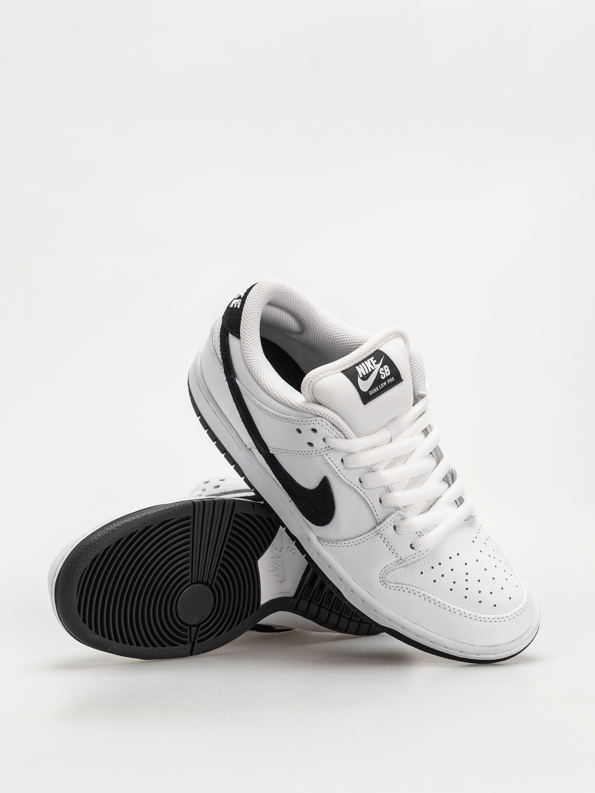 Nike SB Dunk Low Pro Shoes (white/black white black)