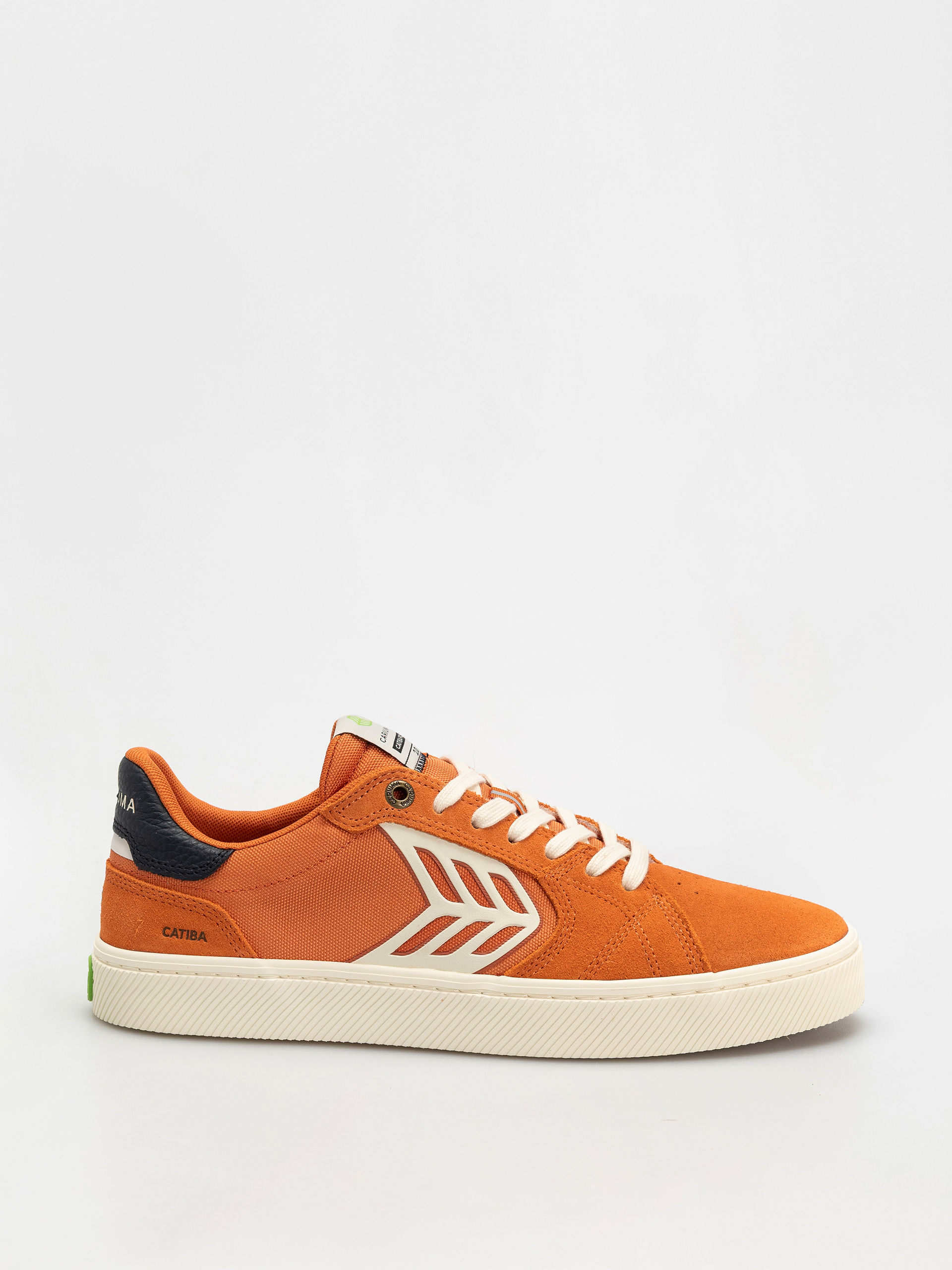 Cariuma Catiba Pro 2.0 Schuhe (burnt orange suede and cordura ivory logo navy)
