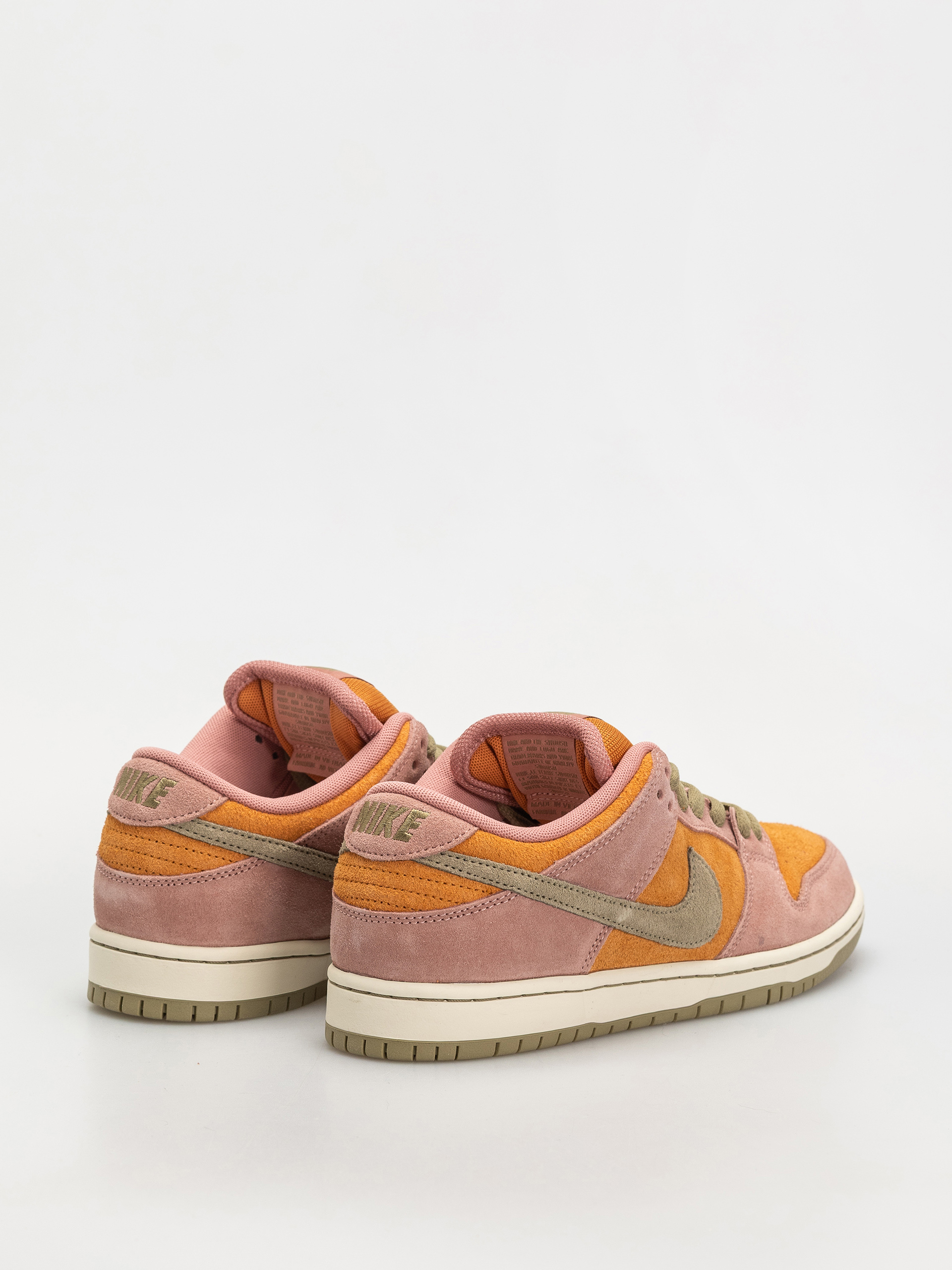 Nike SB Dunk Low Pro Schuhe (red stardust/neutral olive monarch)