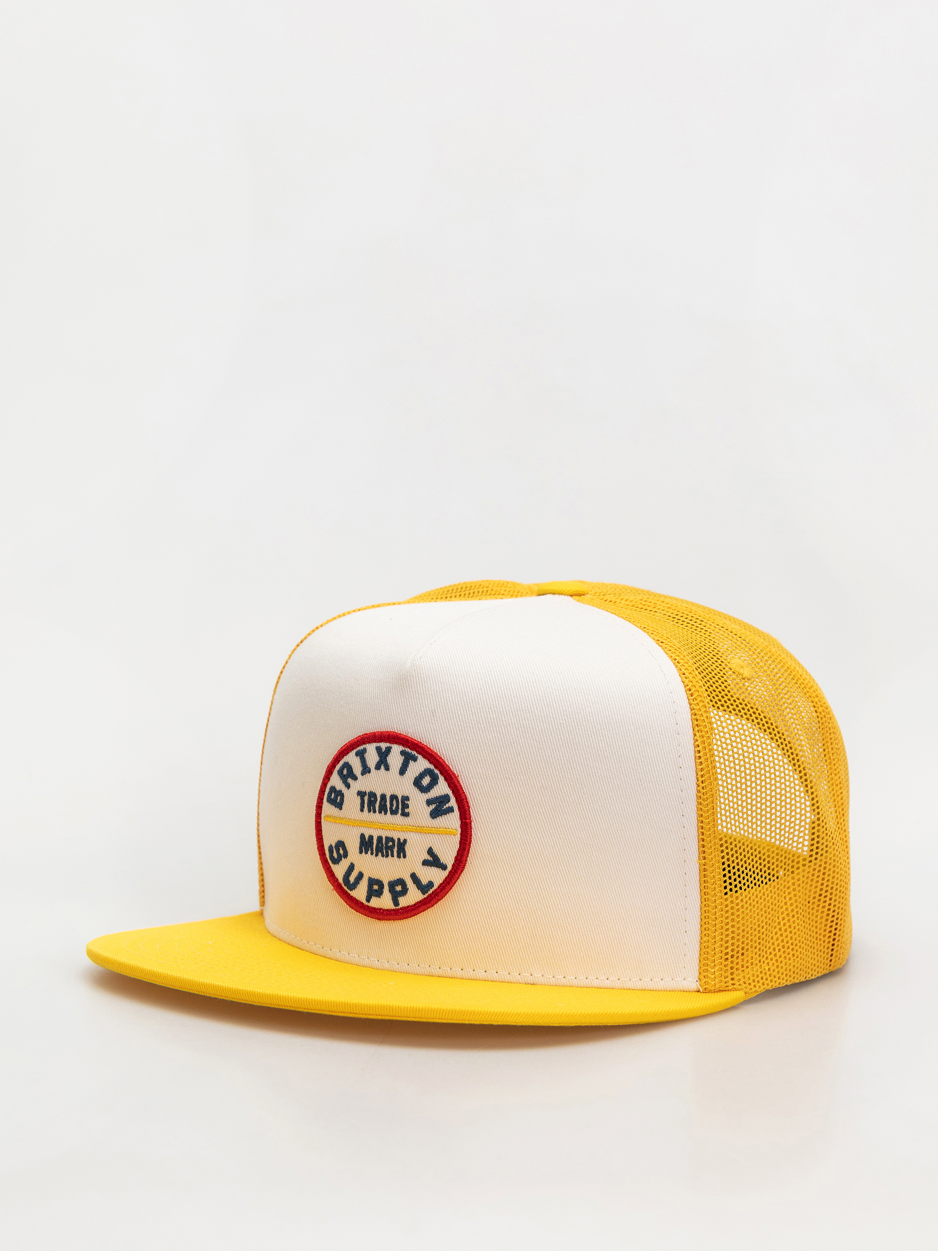 Brixton Oath Mp Trucker Cap (yellow/white/yellow)