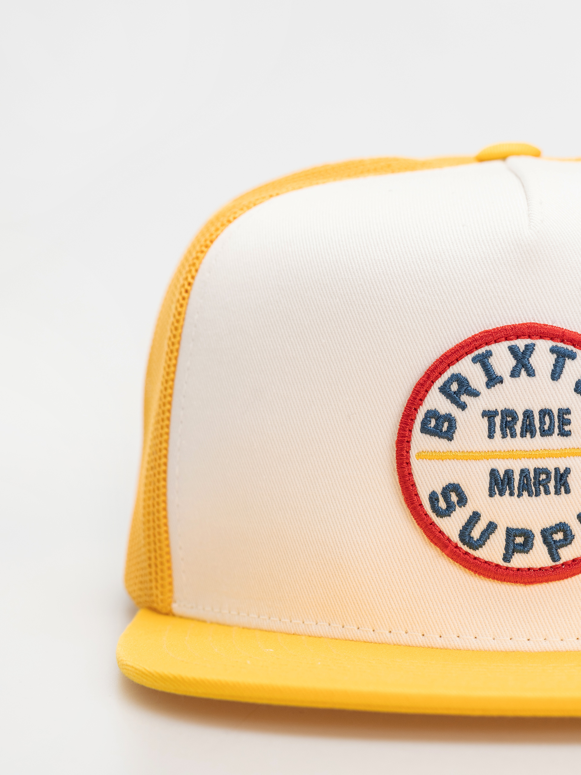 Brixton Oath Mp Trucker Cap (yellow/white/yellow)