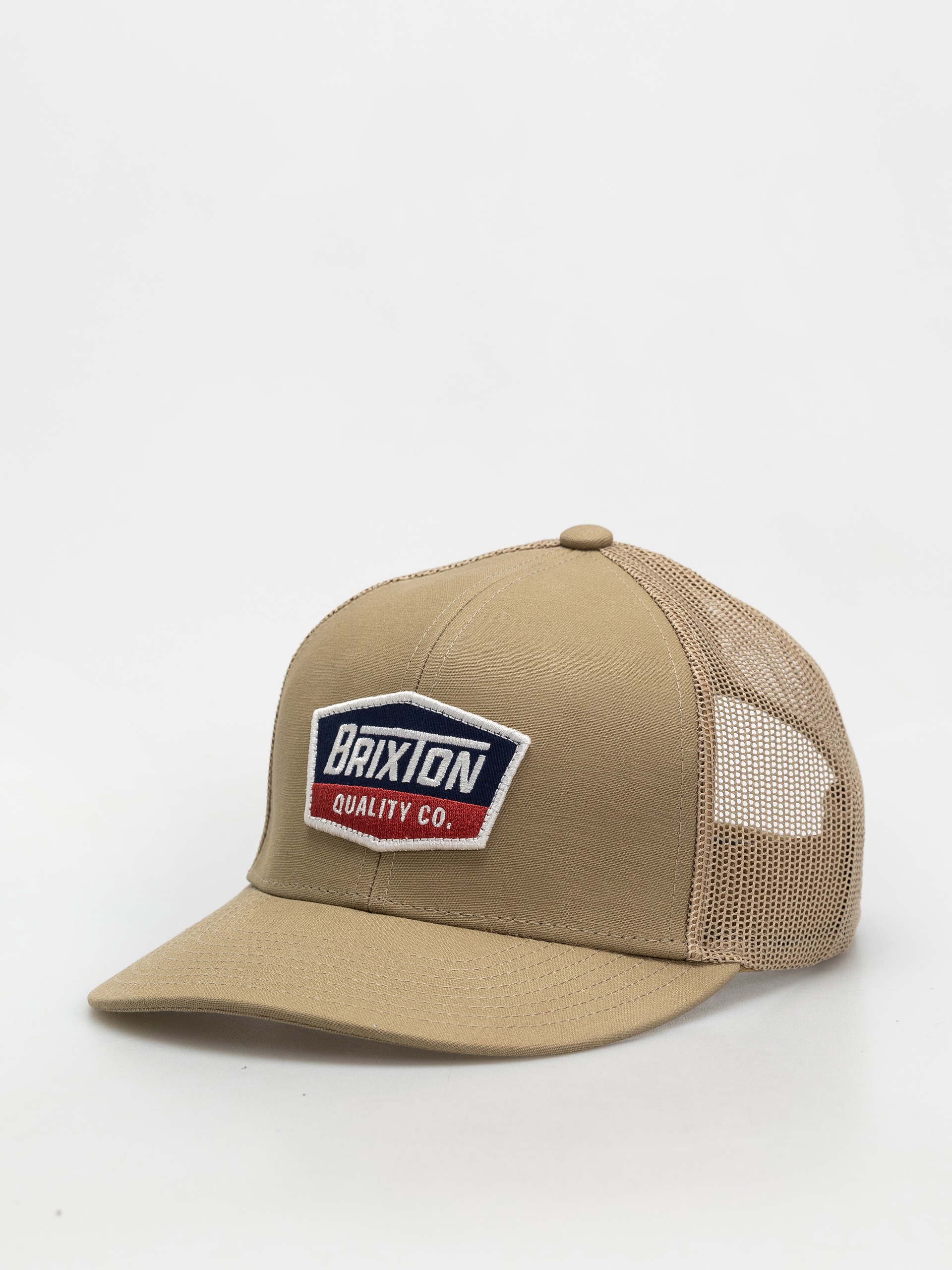 Brixton Regal Netplus Mp Trucker Cap (khaki/khaki)
