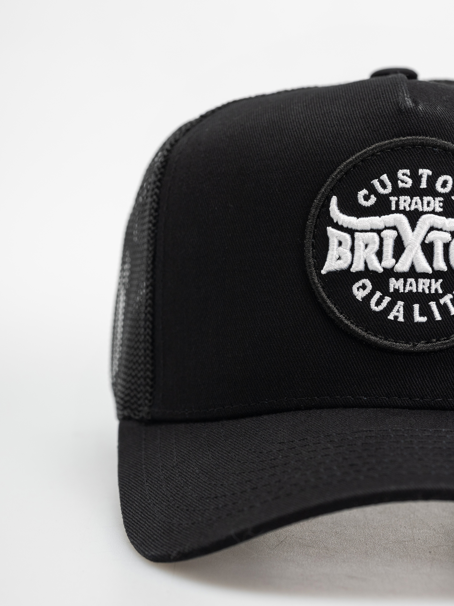 Brixton Gibson C Np Mp Trucker Cap (black/black)