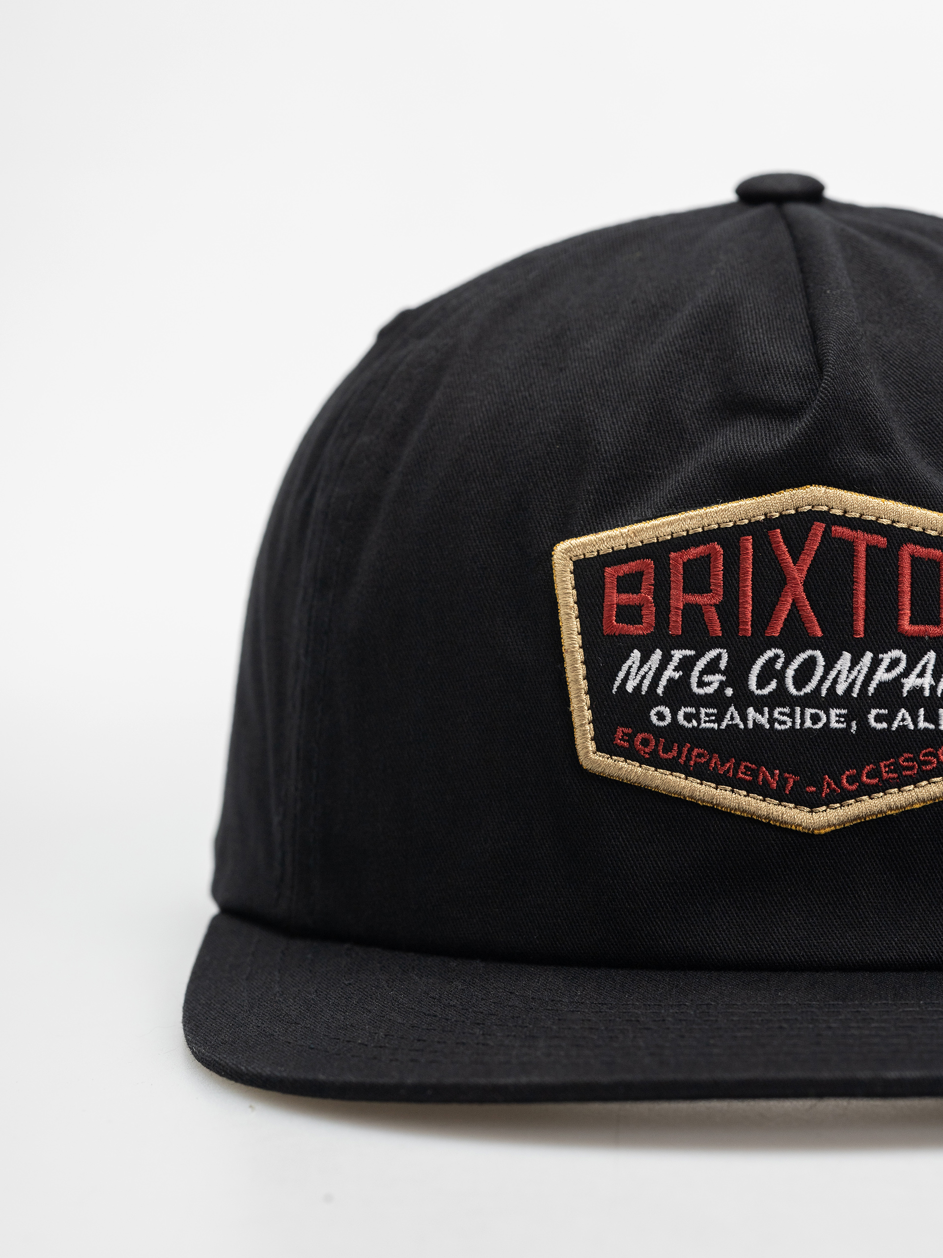 Brixton Coleson Hp Snpk Cap (black/burgundy)