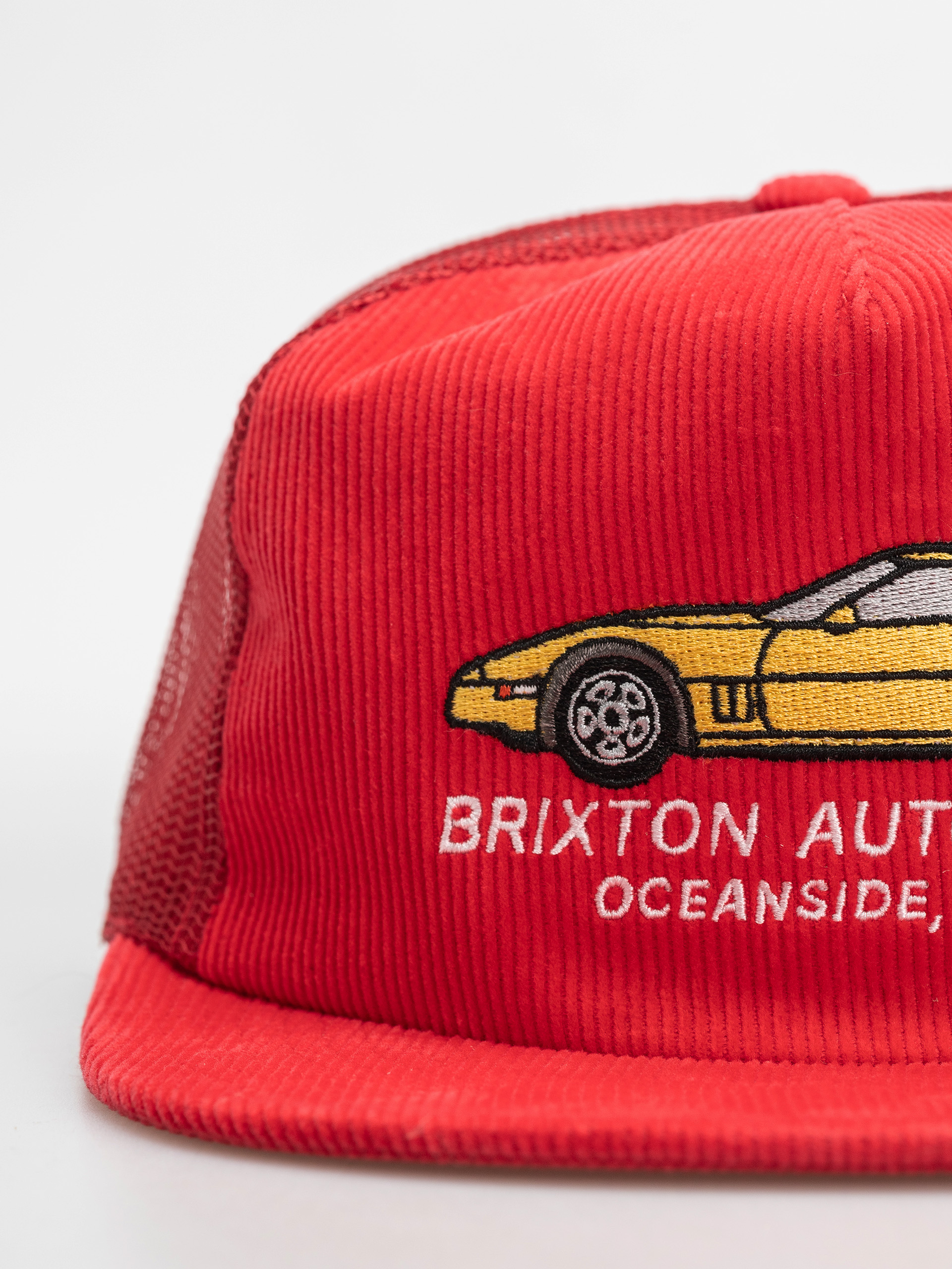 Brixton Ralph Np Hp Trucker Cap (red/red)