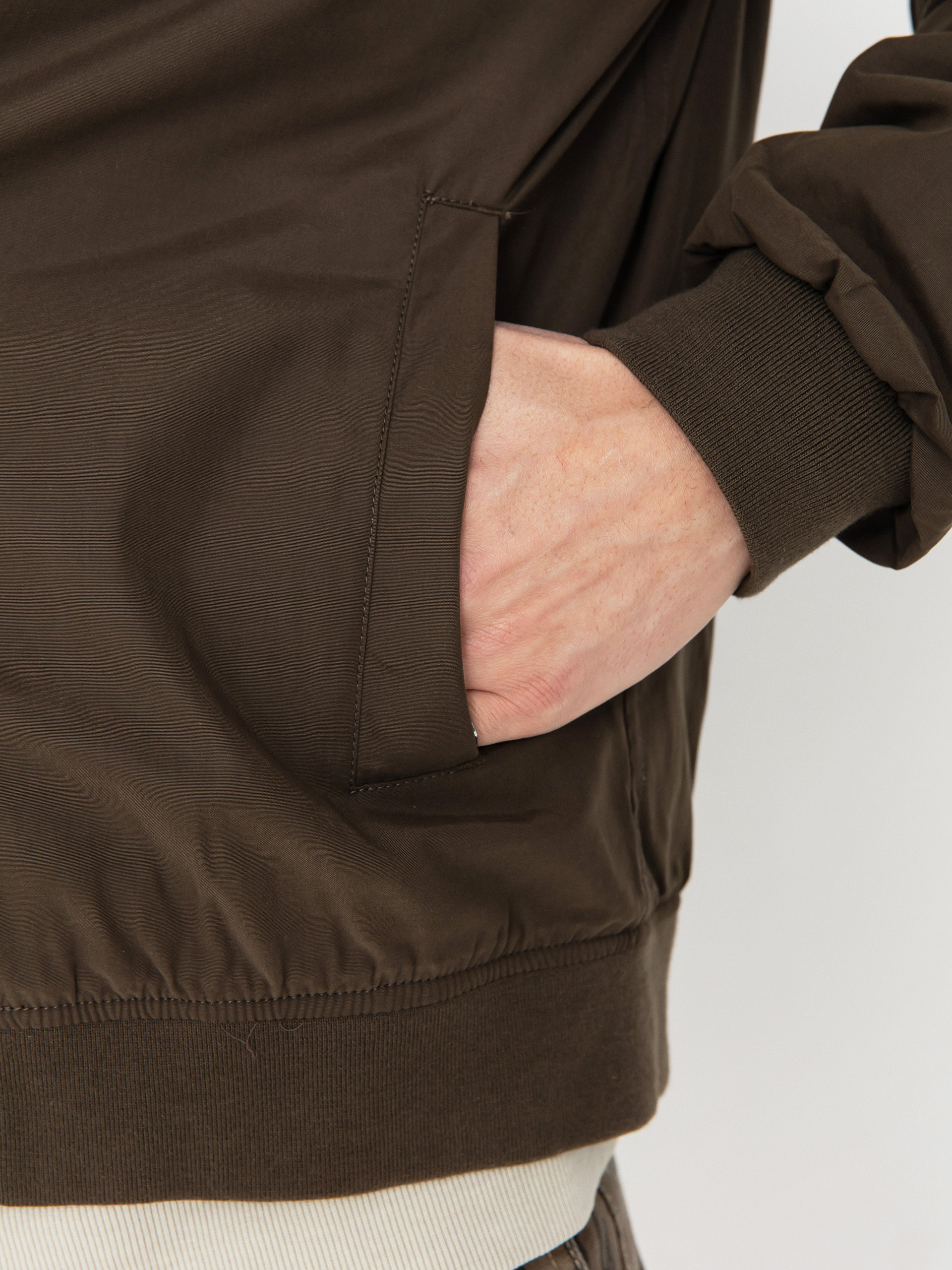 VOLCOM ブラウンジャケット Volcom Jacket Burnward - brown (wren)