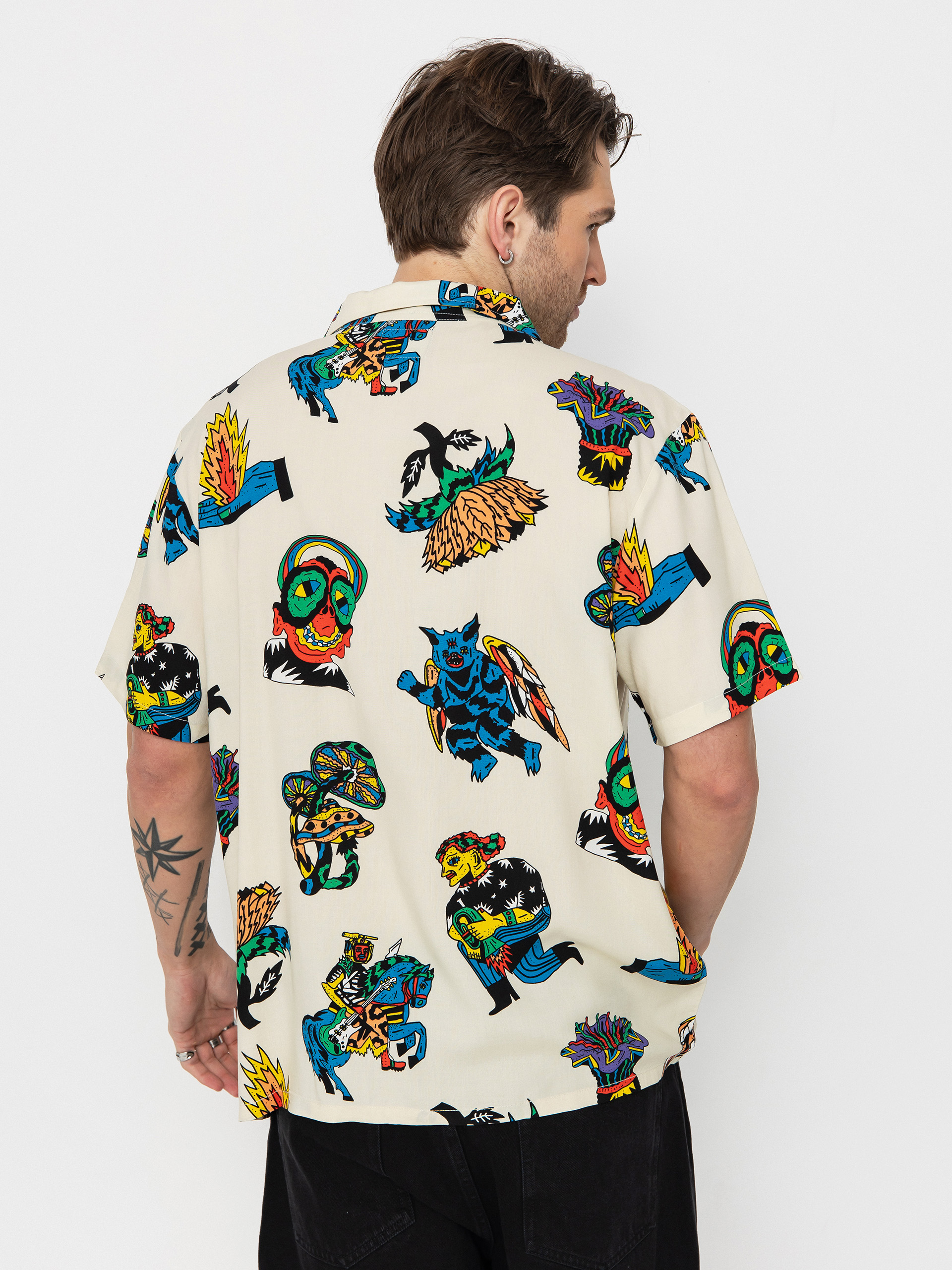 Volcom Fa Bob Mollema Shirt (light beige)