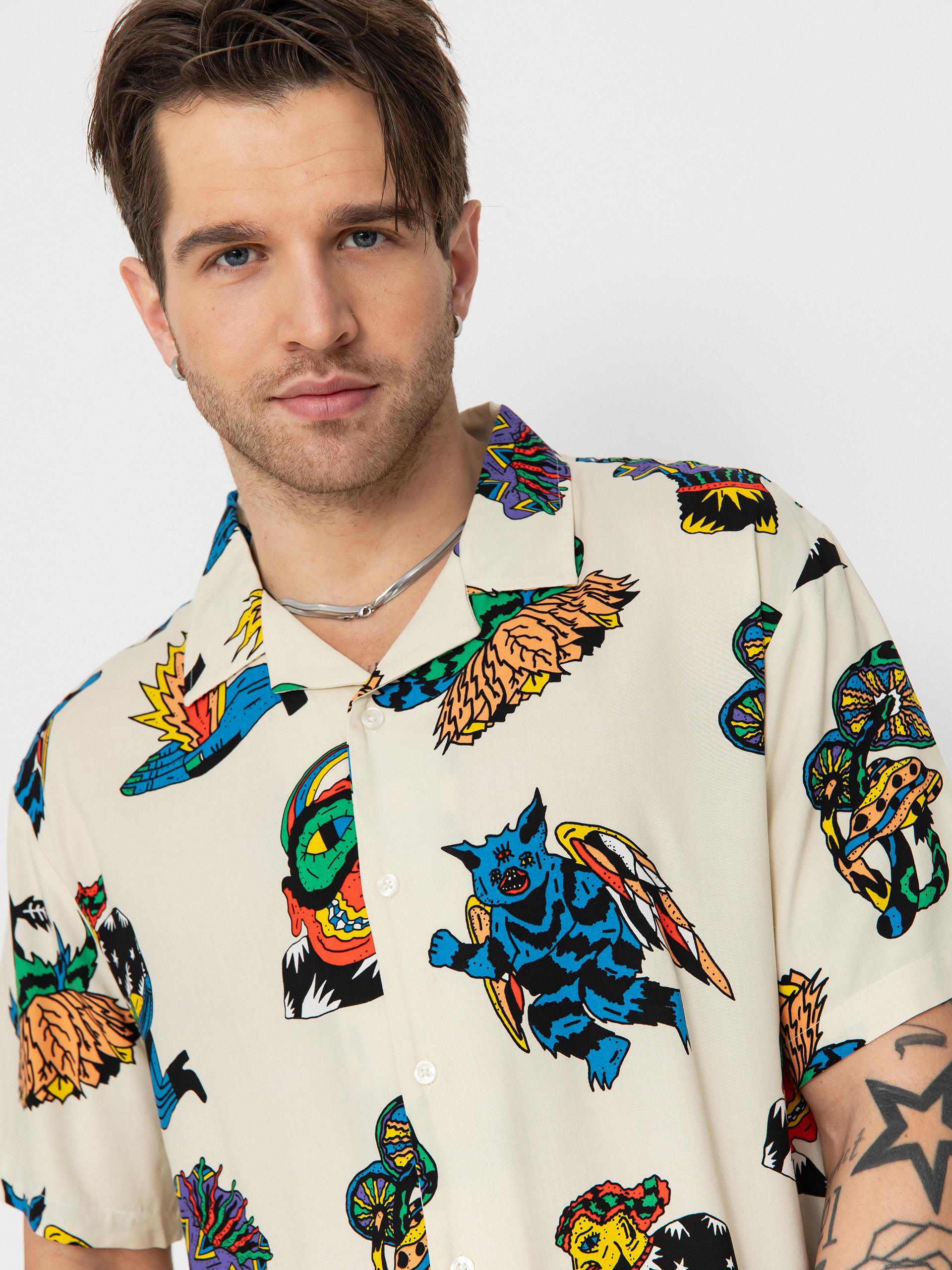 Volcom Fa Bob Mollema Shirt (light beige)