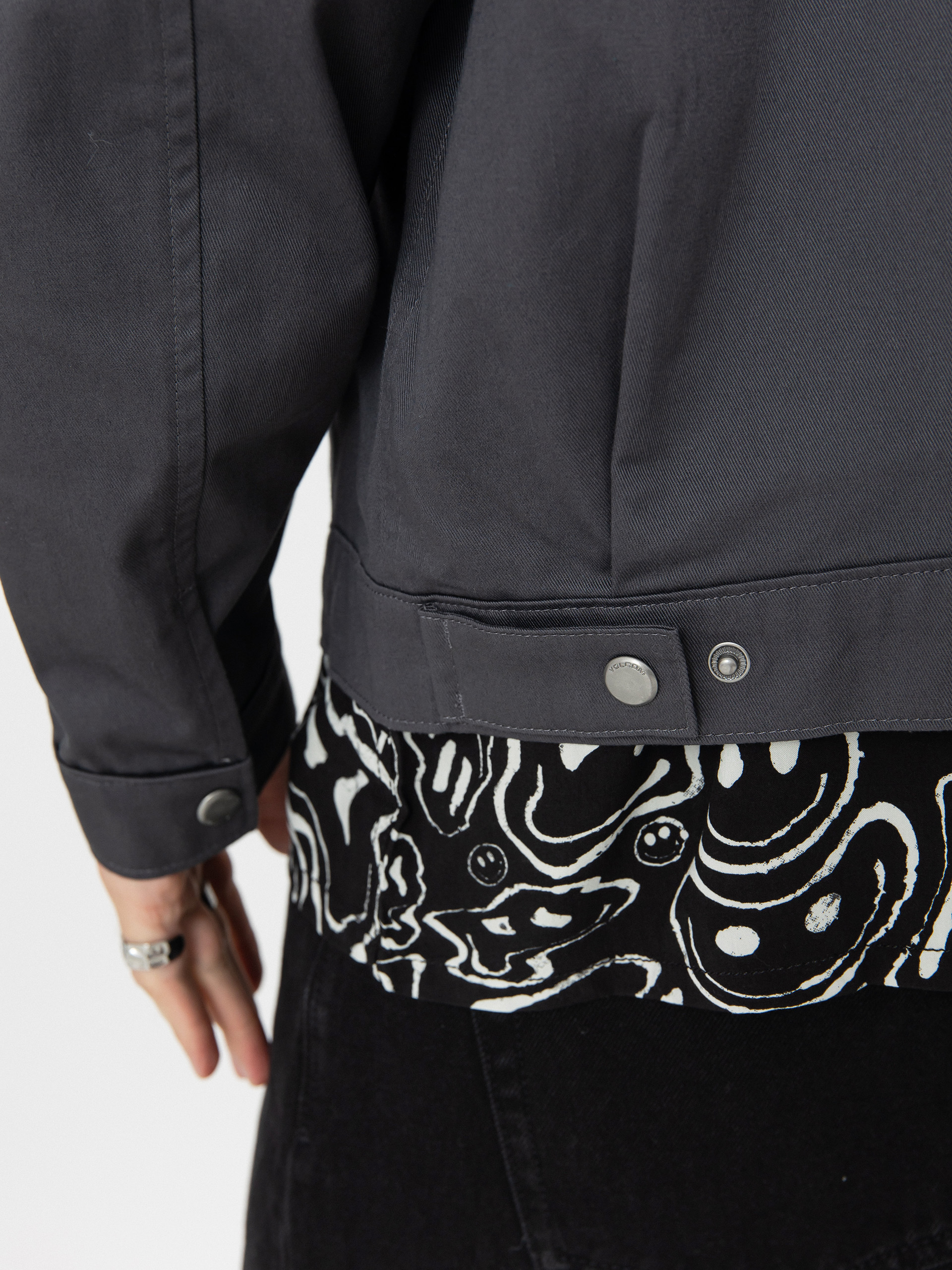 Volcom Jacke Voider (asphalt black)