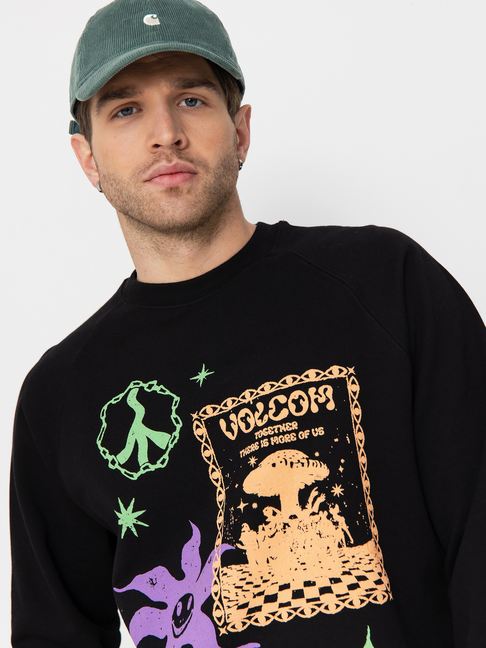 Volcom Fa F Rygalski Crew Sweatshirt (black)