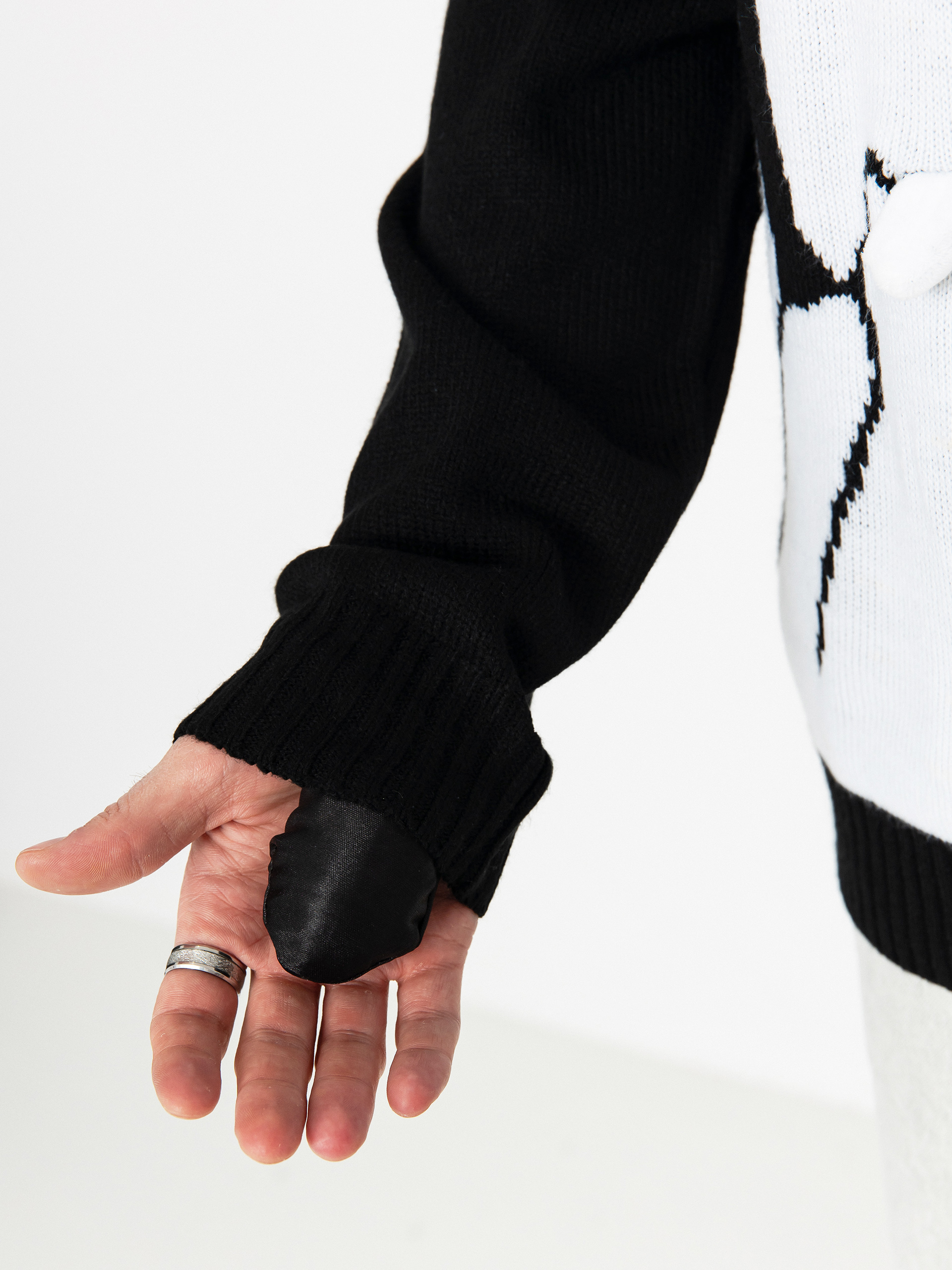 RipNDip Sweater Lord Nermal Flippy Knitty (black)