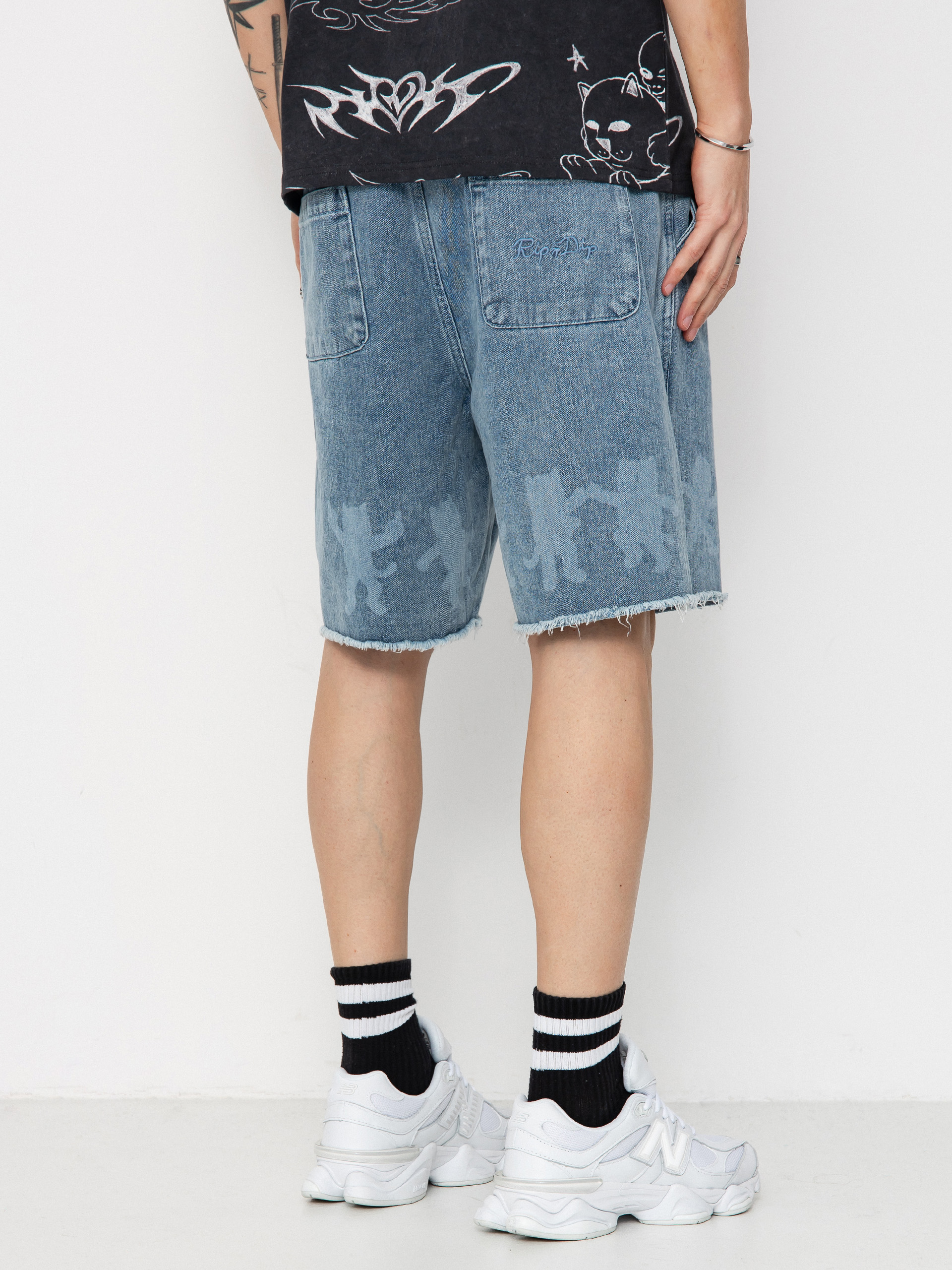 RipNDip Shorts Cosmic Nerm (medium wash)