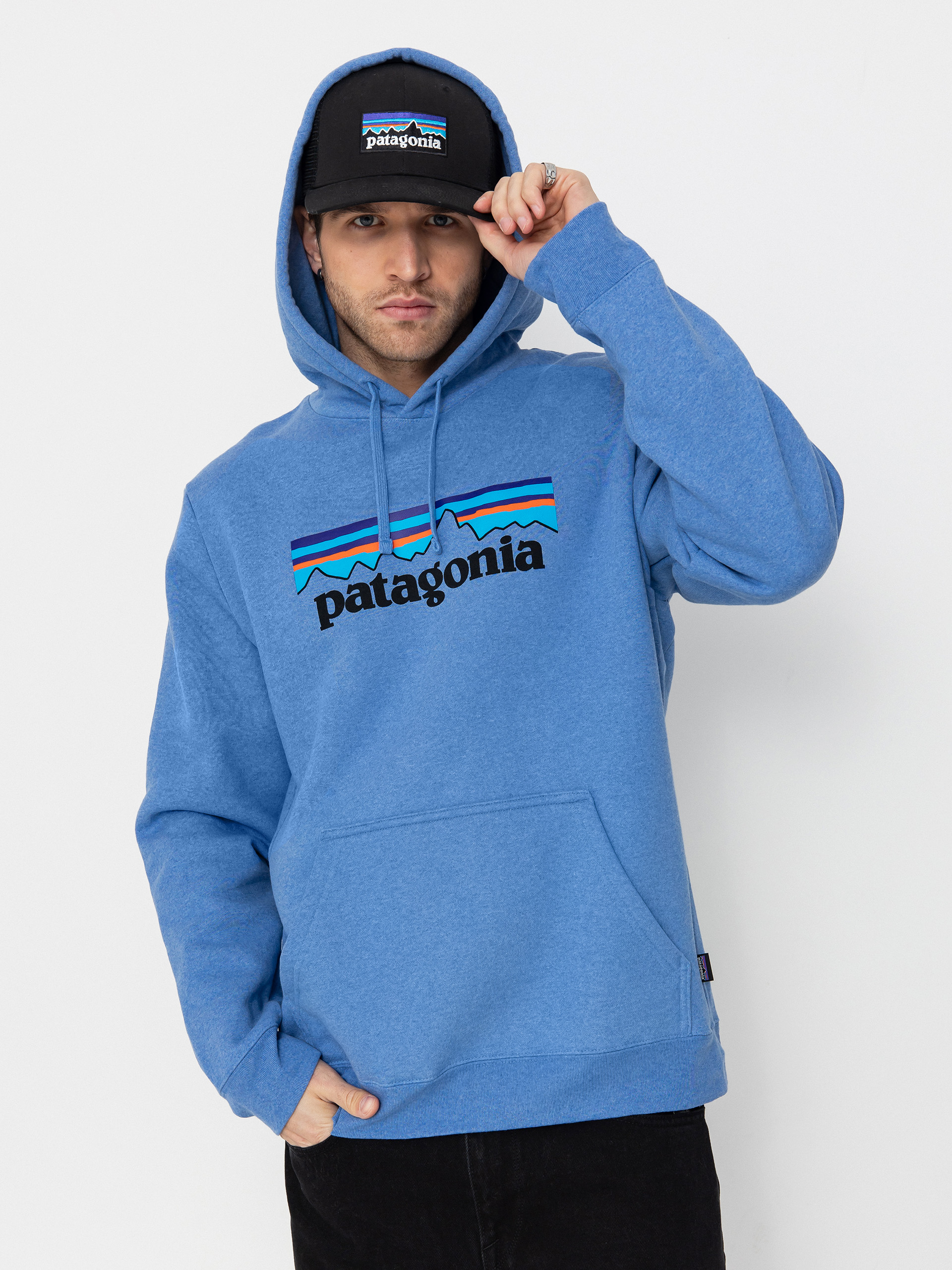 Patagonia P 6 Logo Uprisal HD Hoodie (abundant blue)