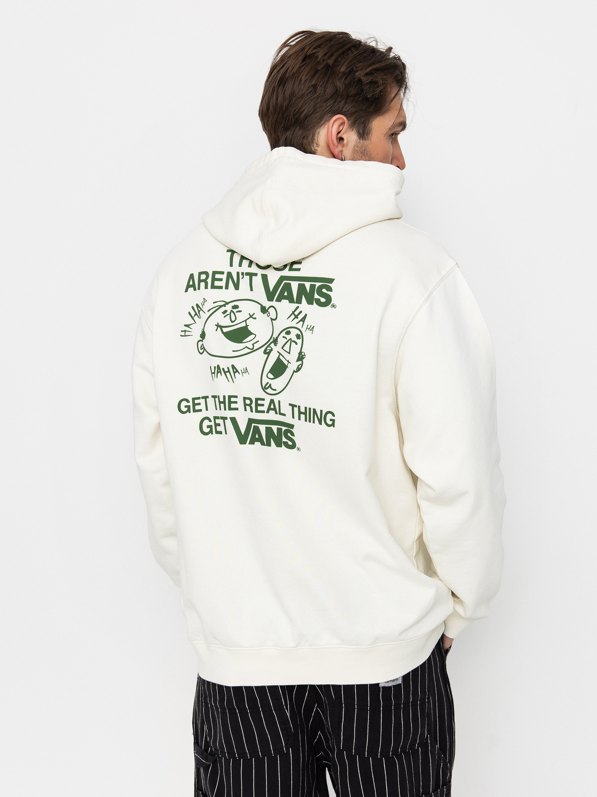 Vans Chuckling Duo Loose Ft HD Hoodie (marshmallow)