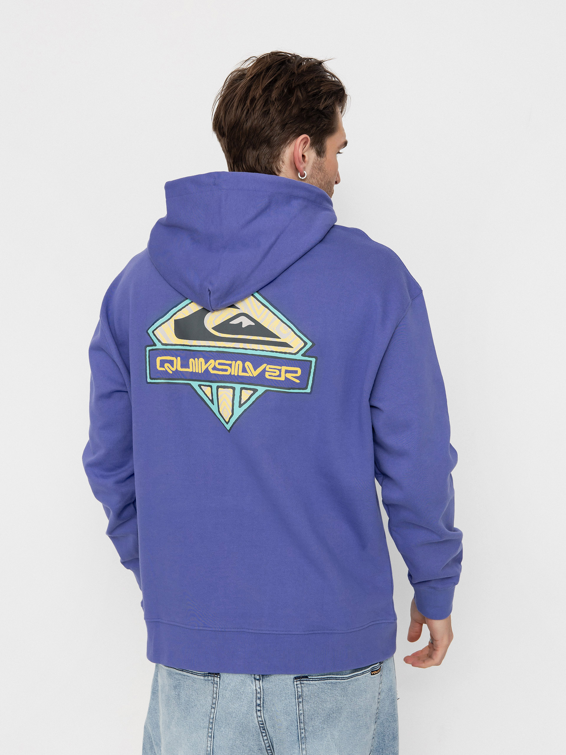 Quiksilver Hoodie Apog Heritage HD (dusted peri)