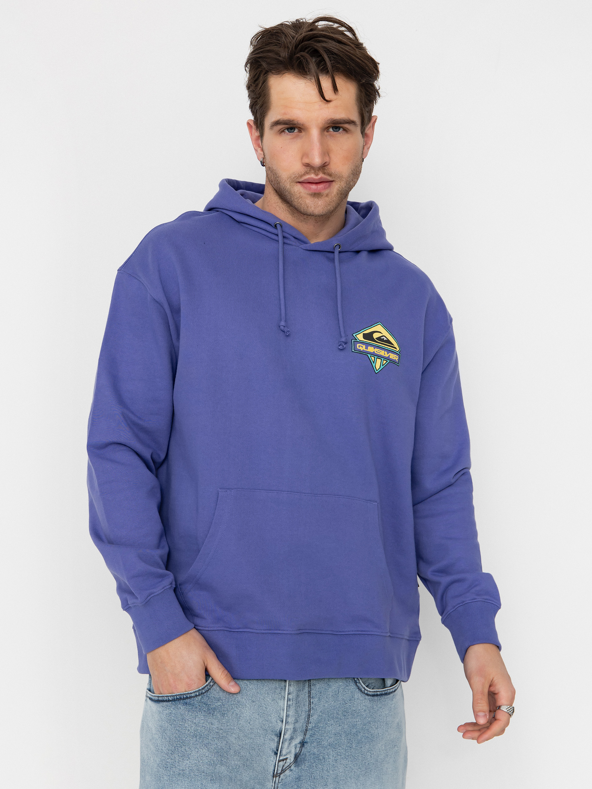 Quiksilver Hoodie Apog Heritage HD (dusted peri)