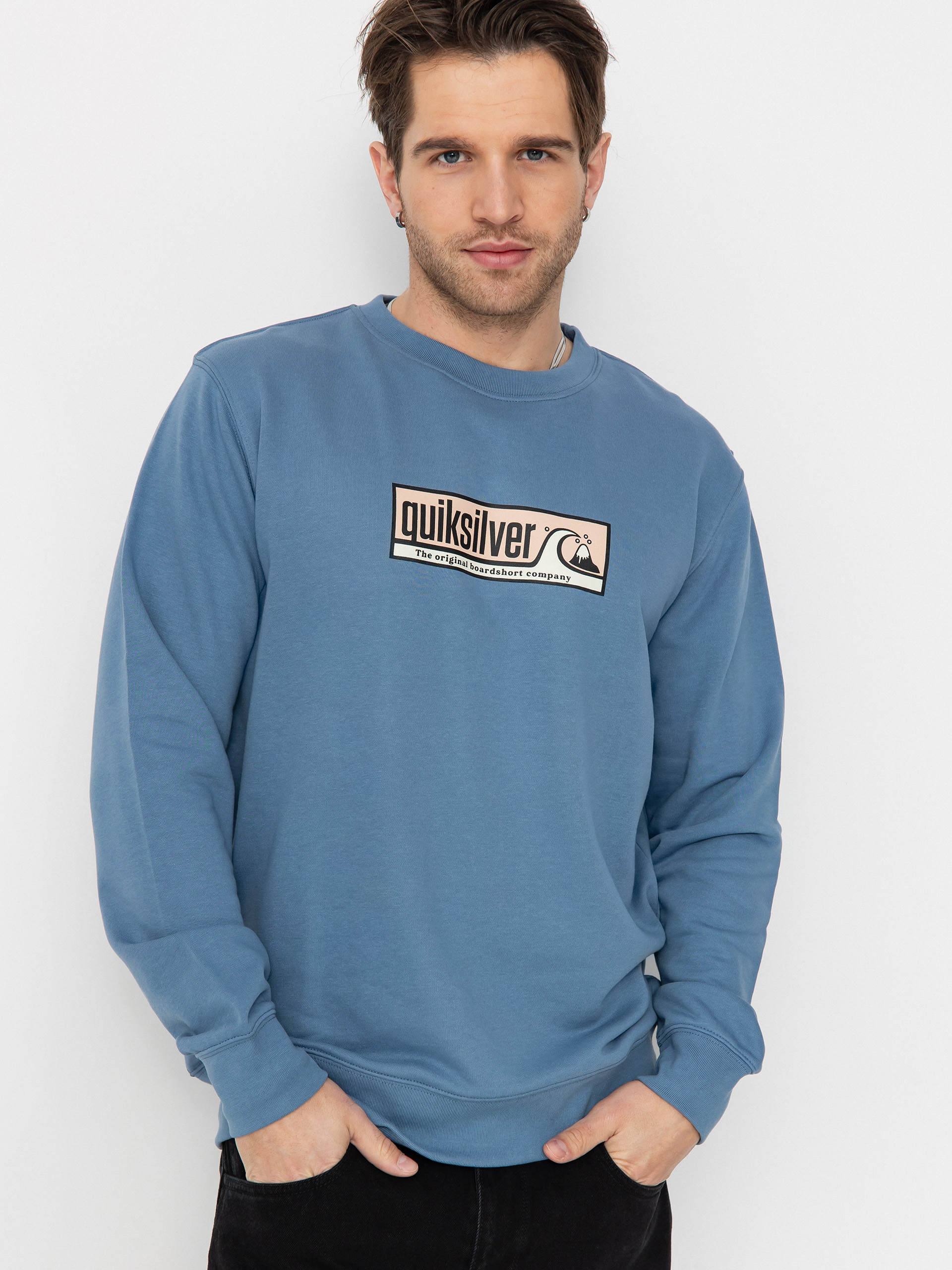 Quiksilver Graphic Mix Sweatshirt (coronet blue)