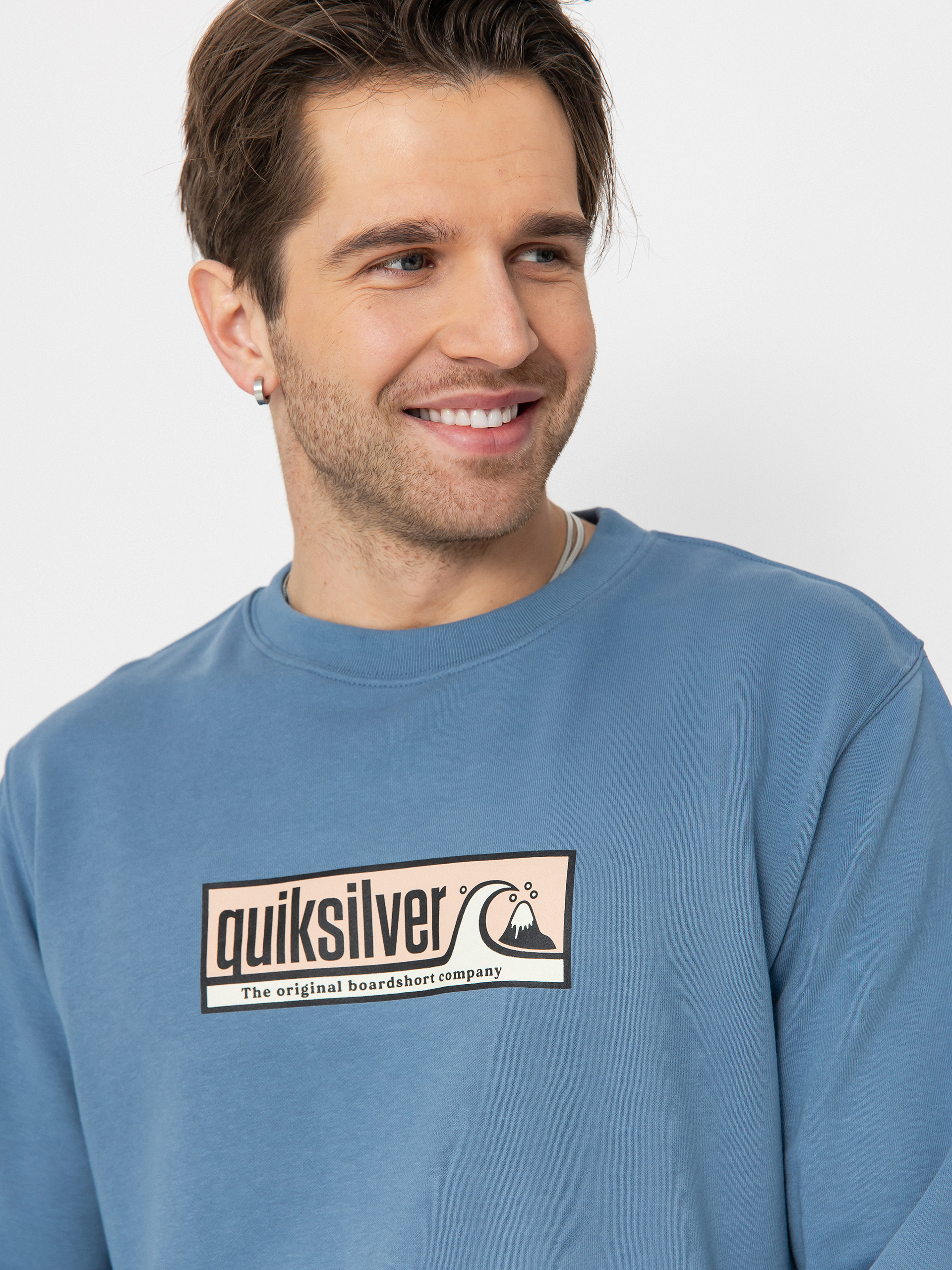 Quiksilver Graphic Mix Sweatshirt (coronet blue)