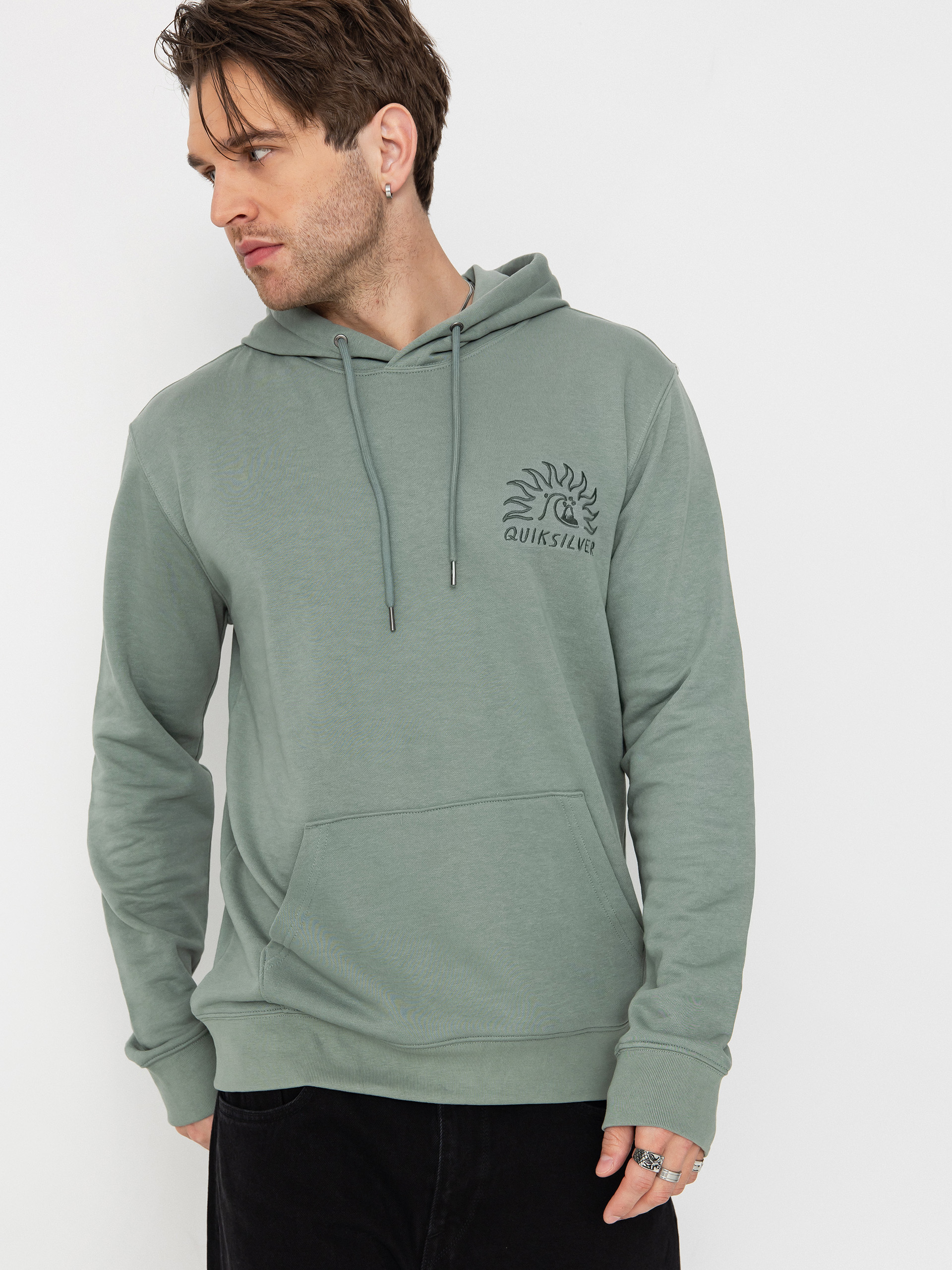 Quiksilver Hoodie Graphic Mix HD (chinois green)
