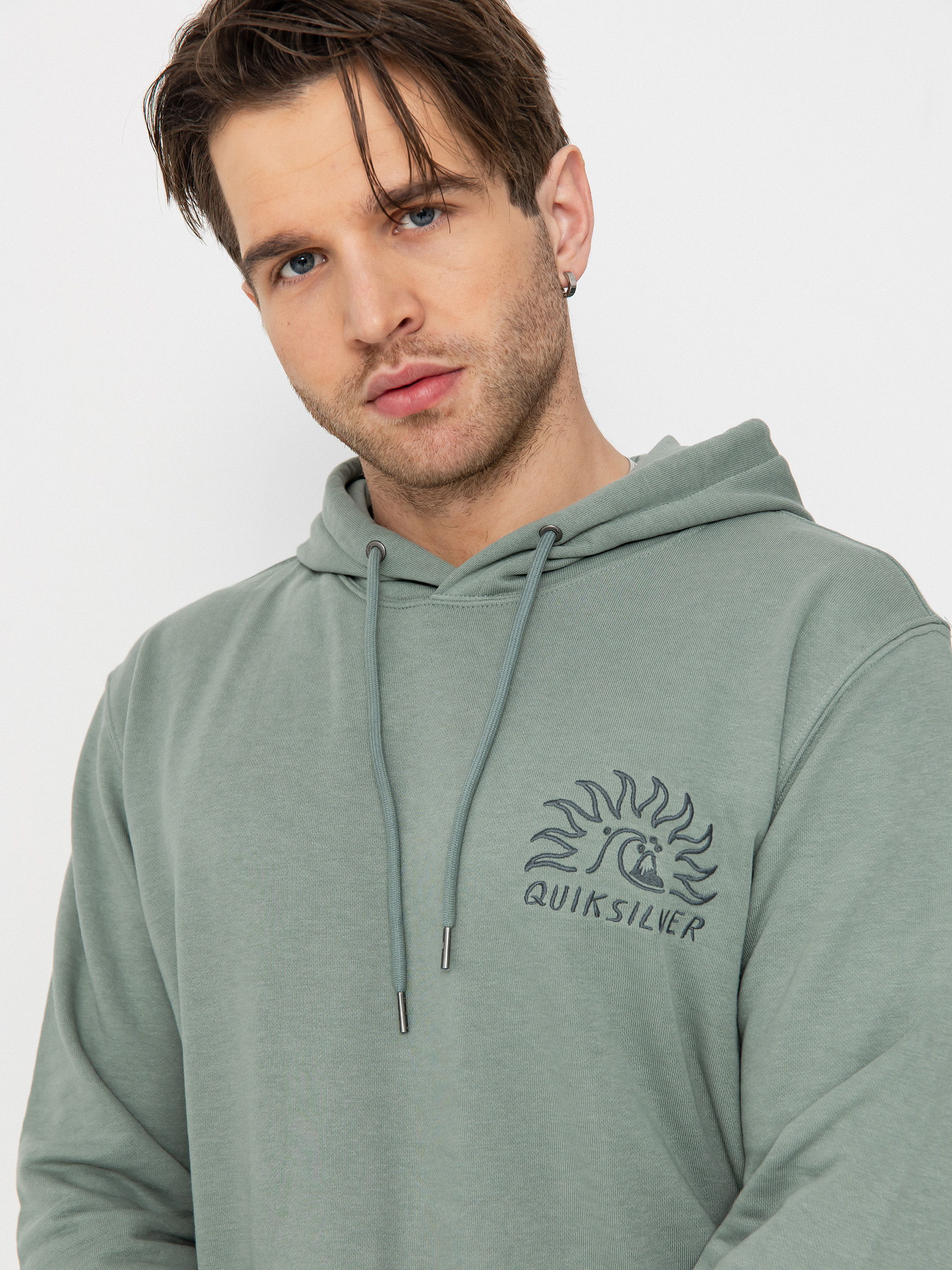 Quiksilver Hoodie Graphic Mix HD (chinois green)