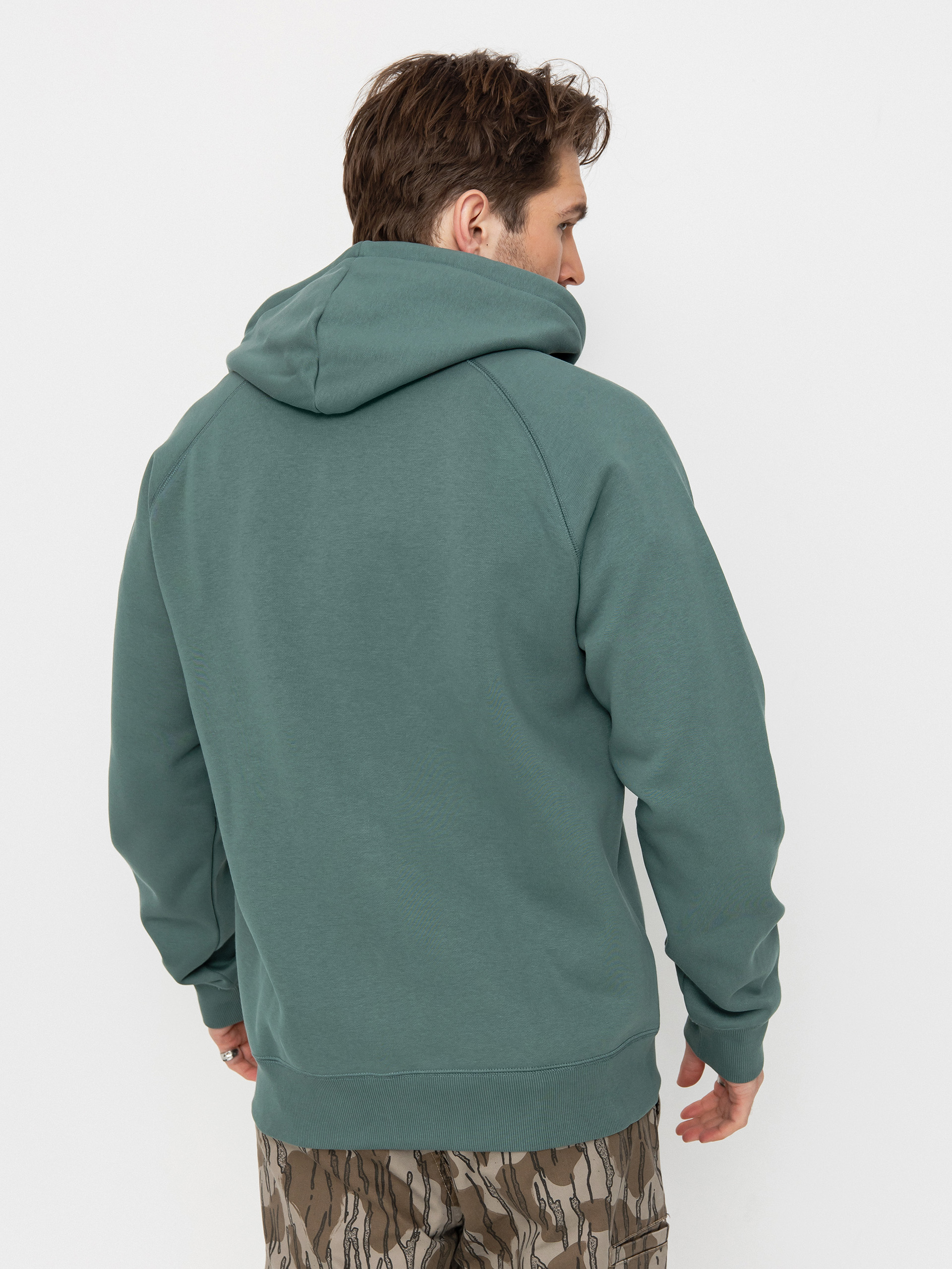 Carhartt WIP Hoodie Chase ZHD - green (silver pine/gold)