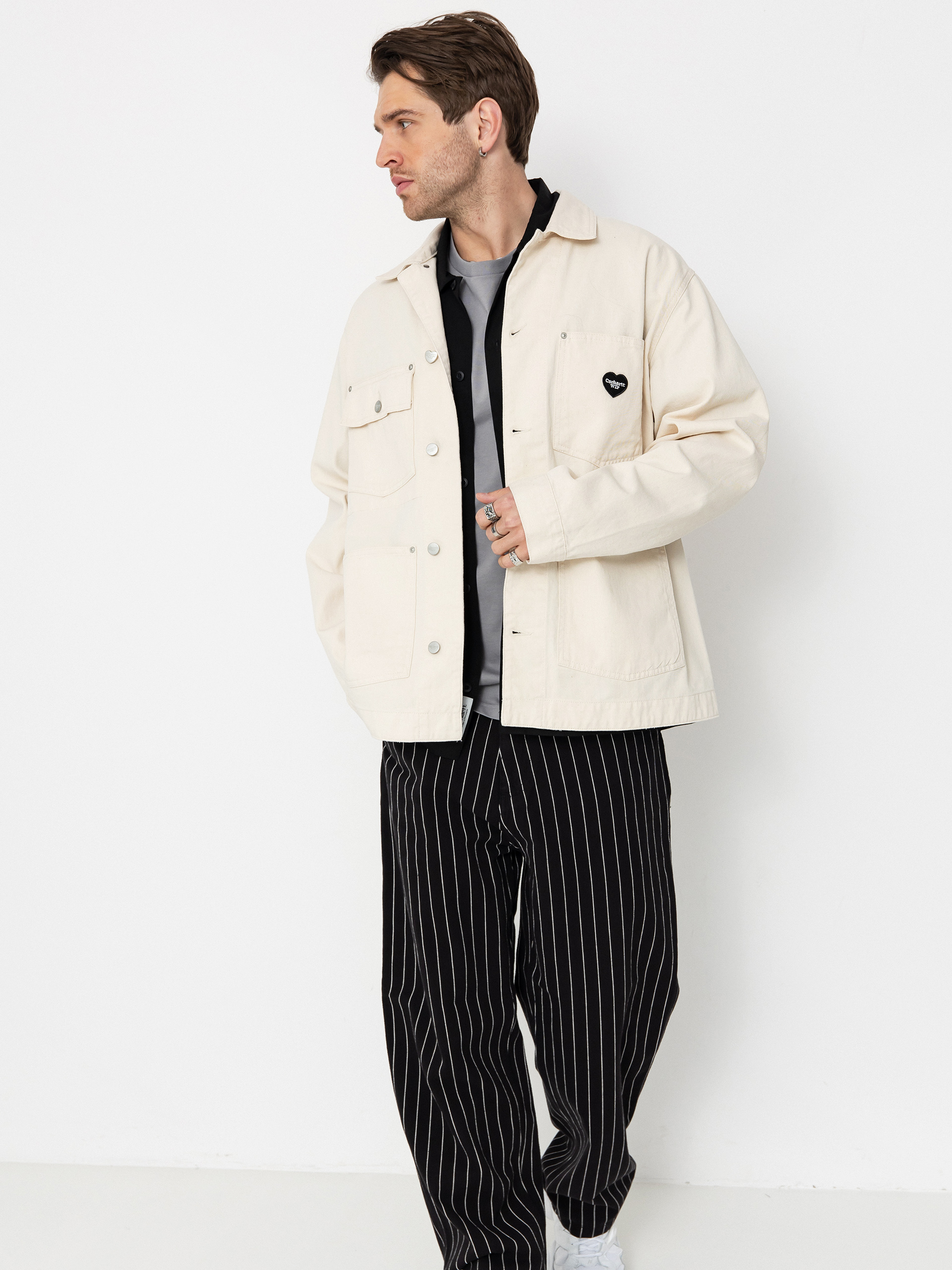 Carhartt WIP Drewe Chore Coat Jacket - (natural)