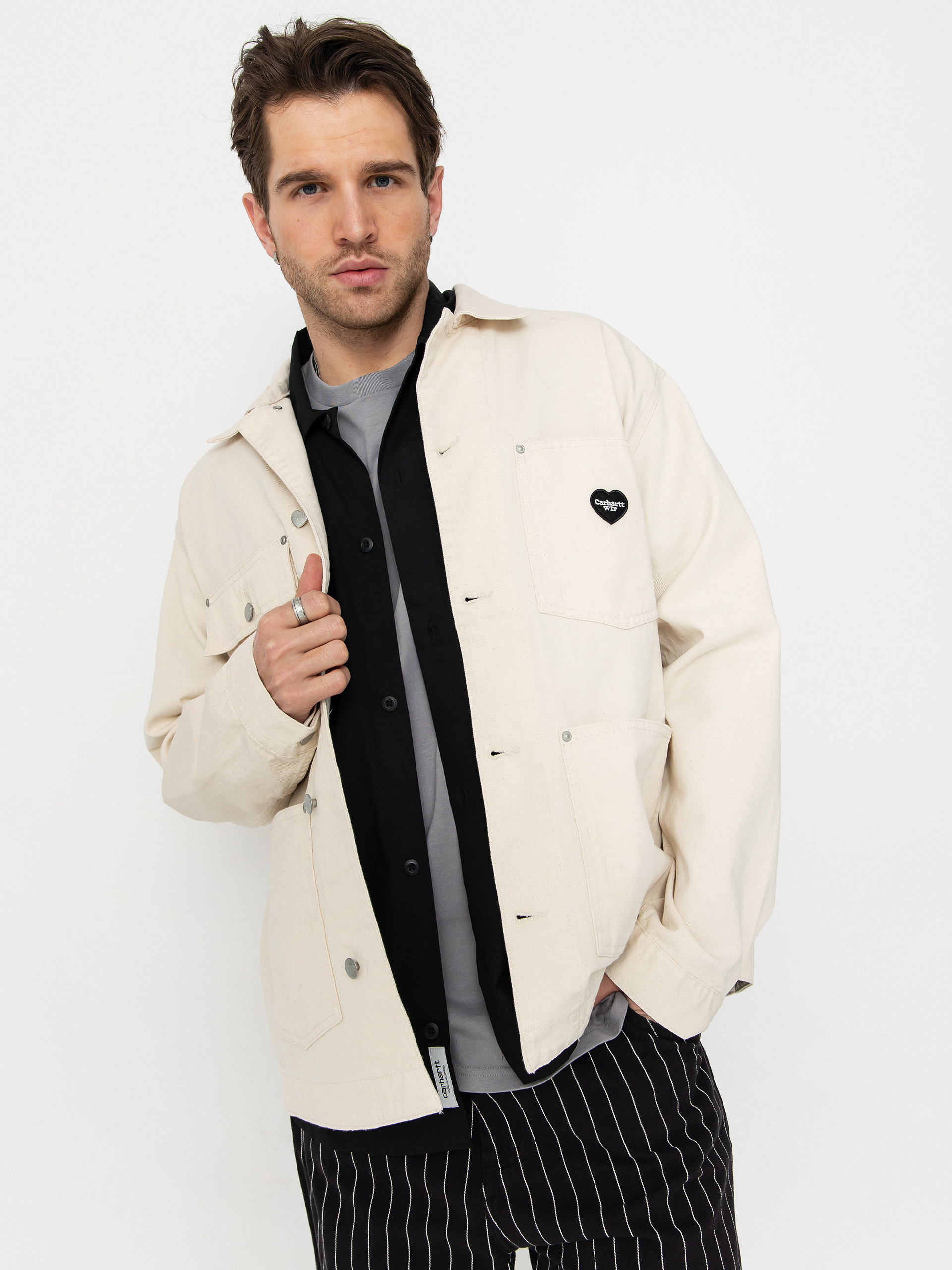 Carhartt WIP Drewe Chore Coat Jacket - (natural)