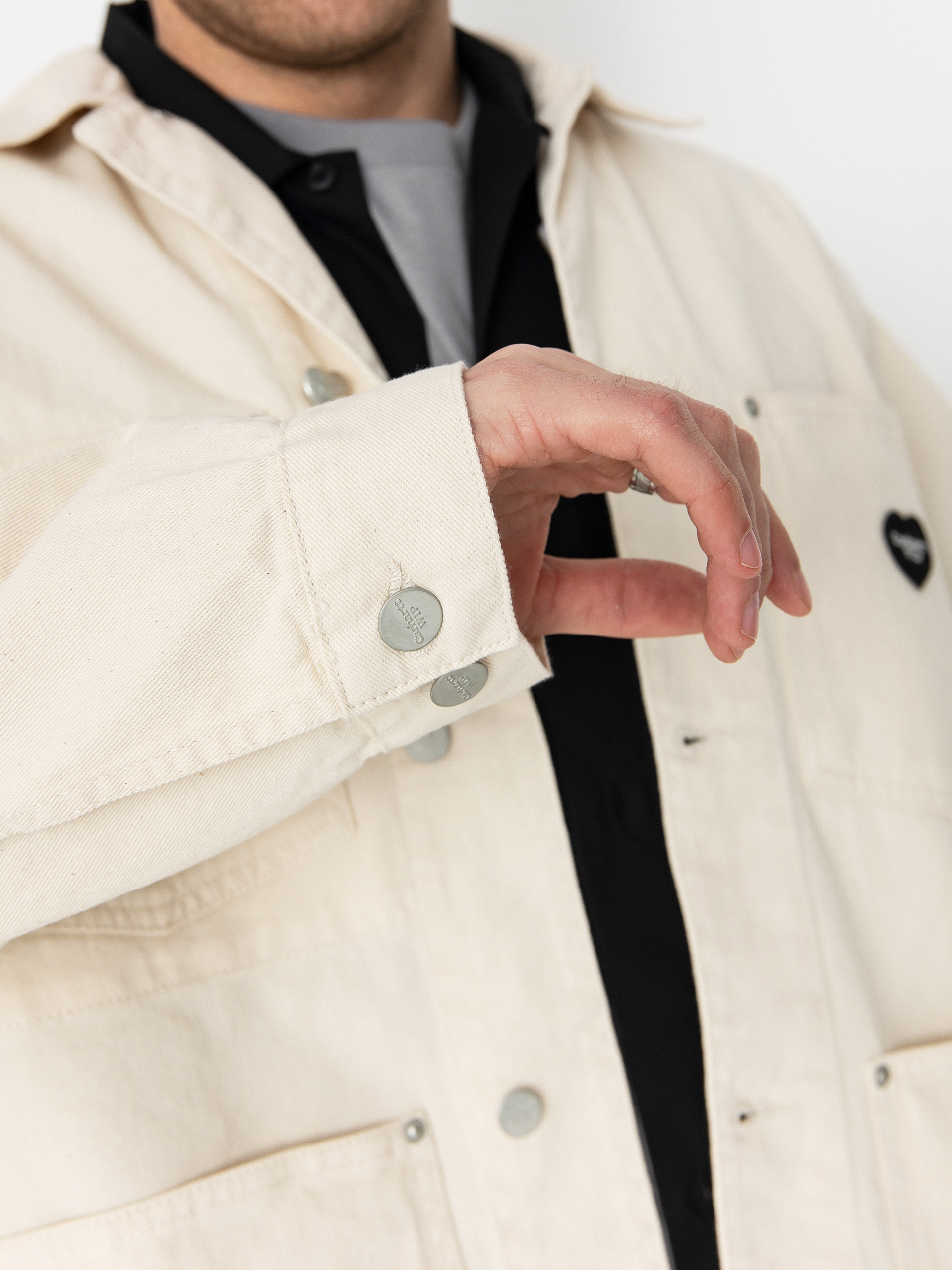 Carhartt WIP Drewe Chore Coat Jacket (natural)
