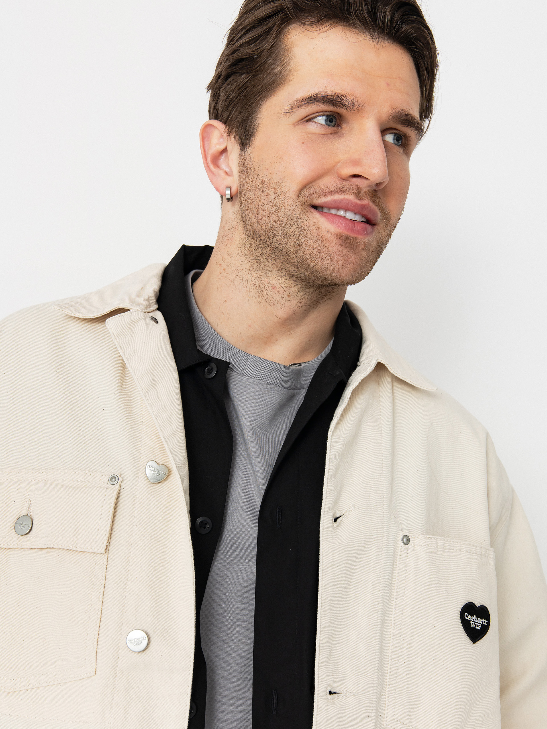 Carhartt WIP Drewe Chore Coat Jacket - (natural)