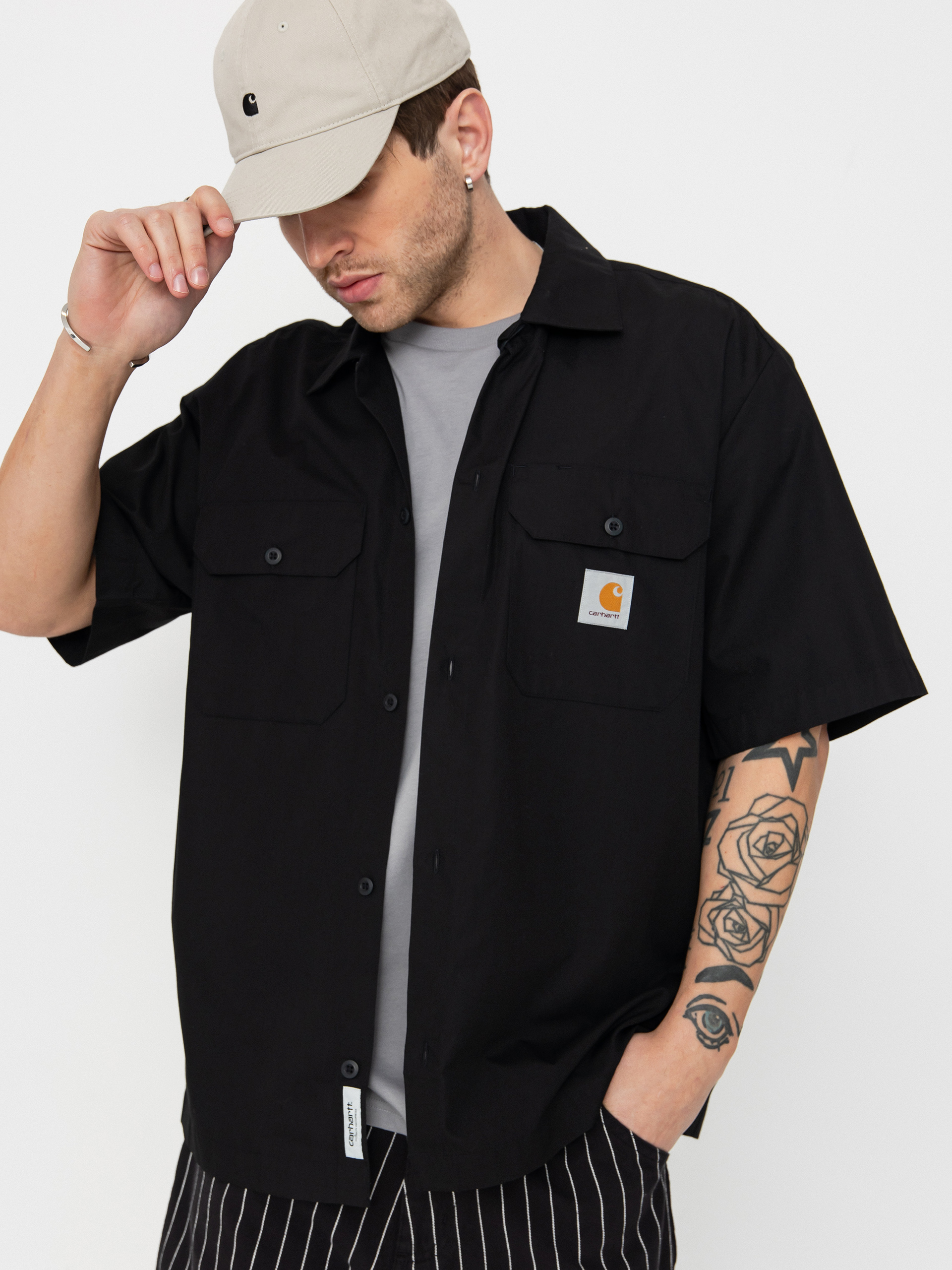 Carhartt WIP Craft Hemd (black)