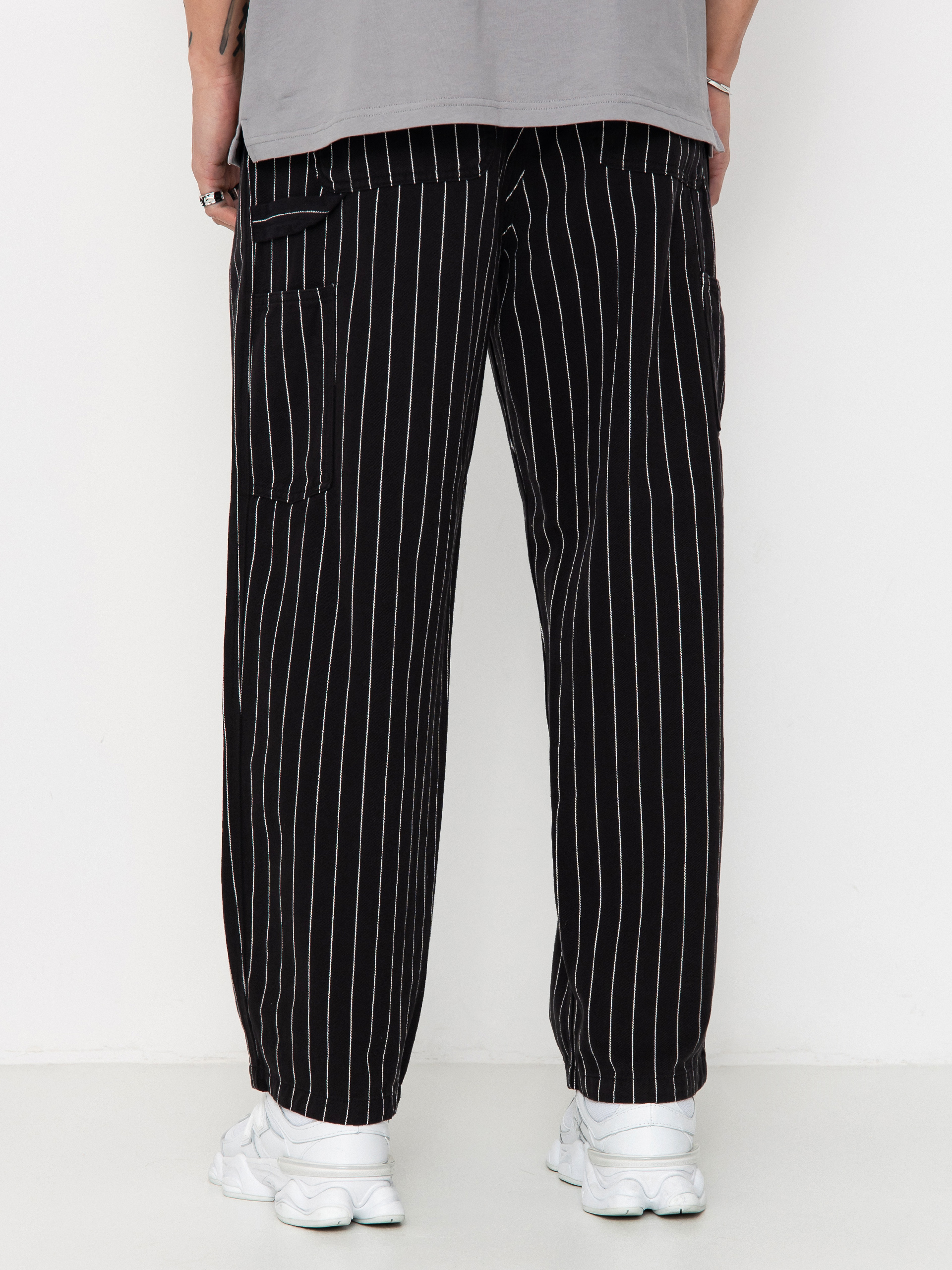 Carhartt WIP OG Single Knee Pants - black (seaton stripe