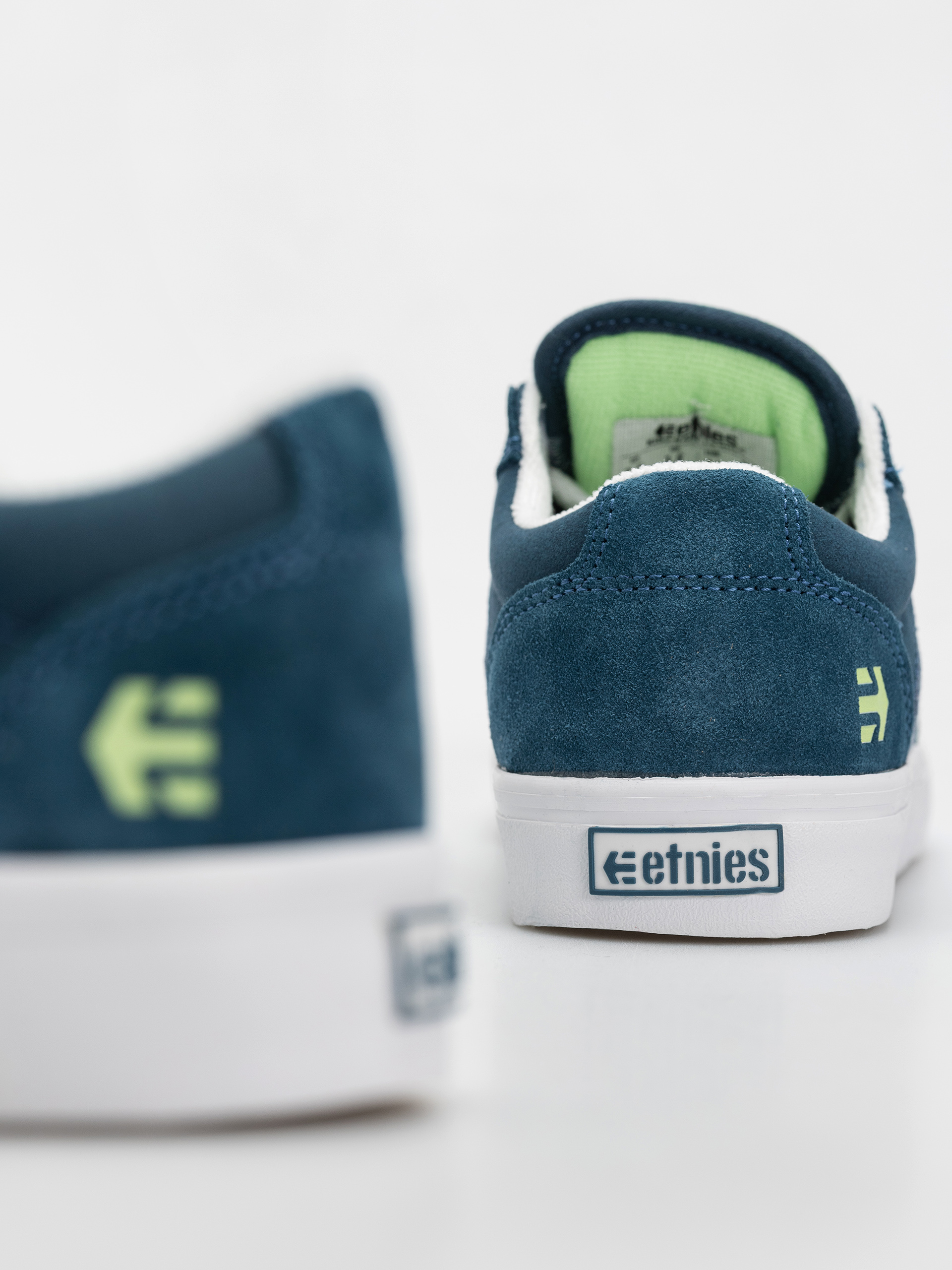 Etnies Kids Barge Ls Vulc JR Shoes (teal)