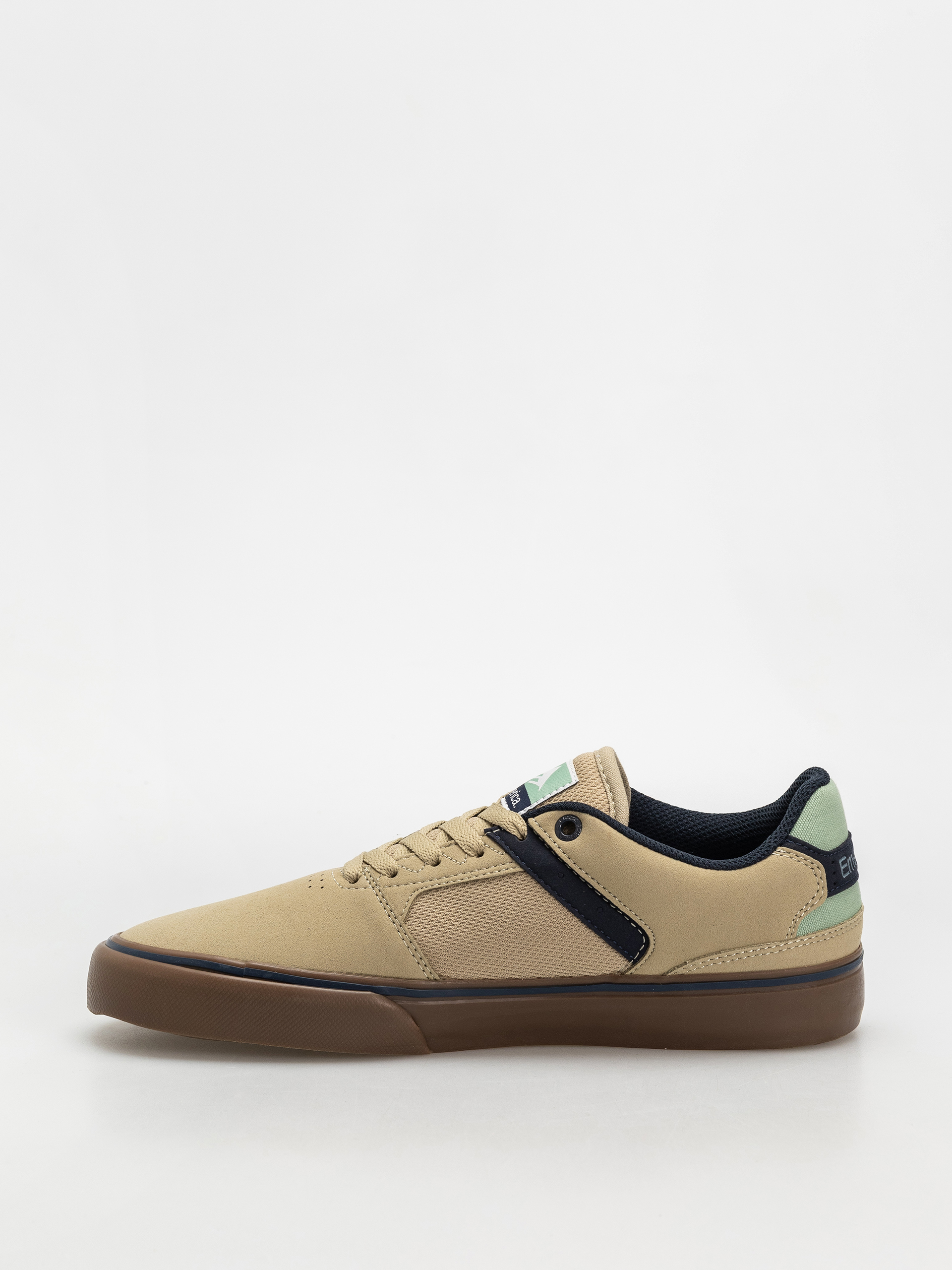 Emerica The Low Vulc Shoes (tan/blue/green)