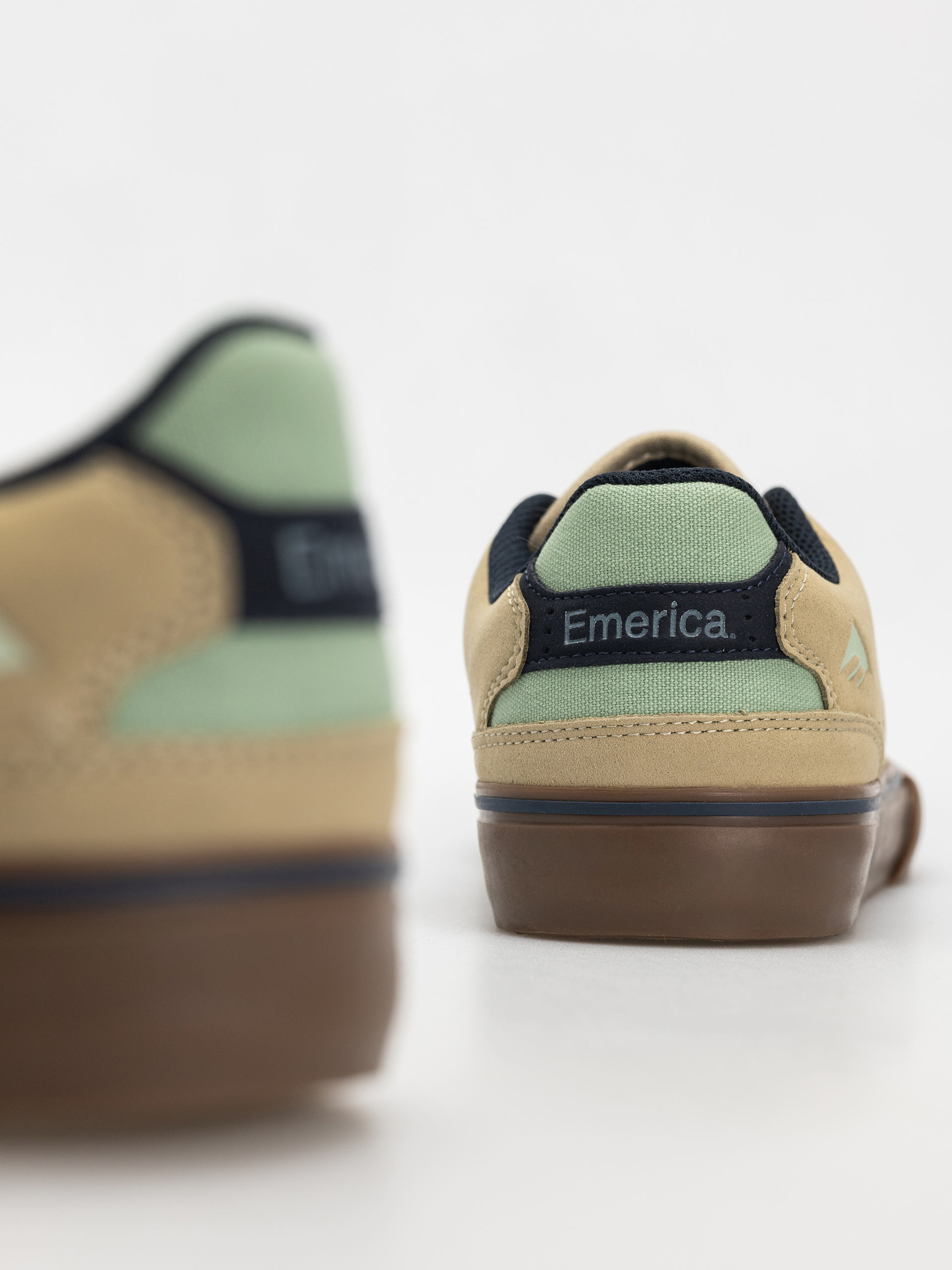 Emerica The Low Vulc Schuhe (tan/blue/green)
