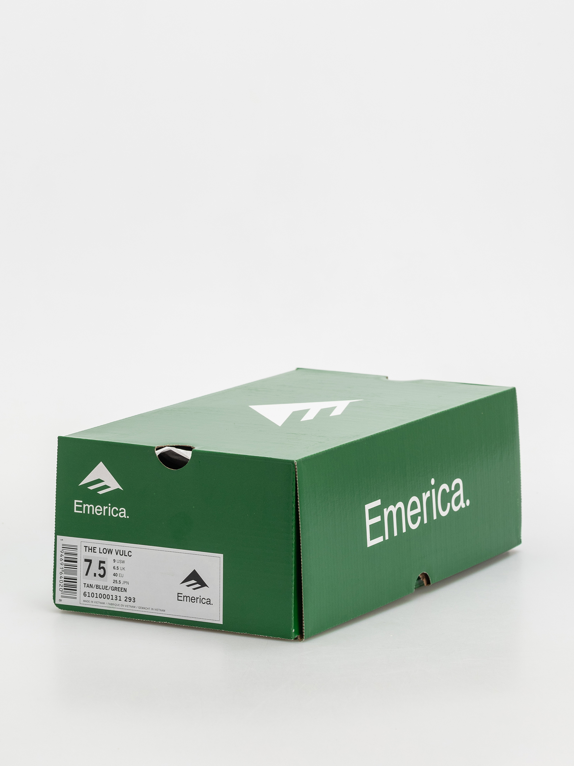 Emerica The Low Vulc Shoes (tan/blue/green)