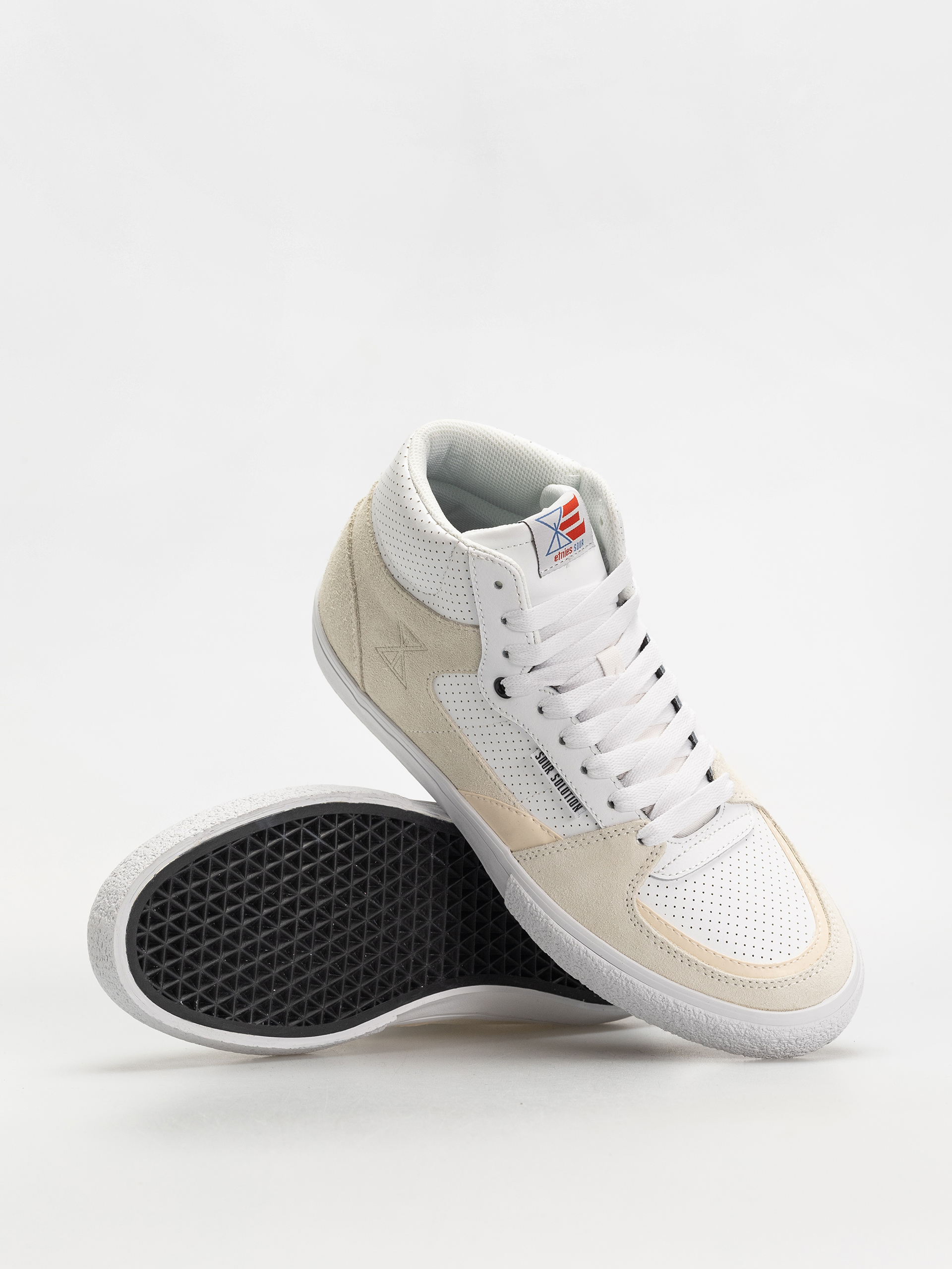 Etnies Screw Vulc Mid X Sour Shoes (white)