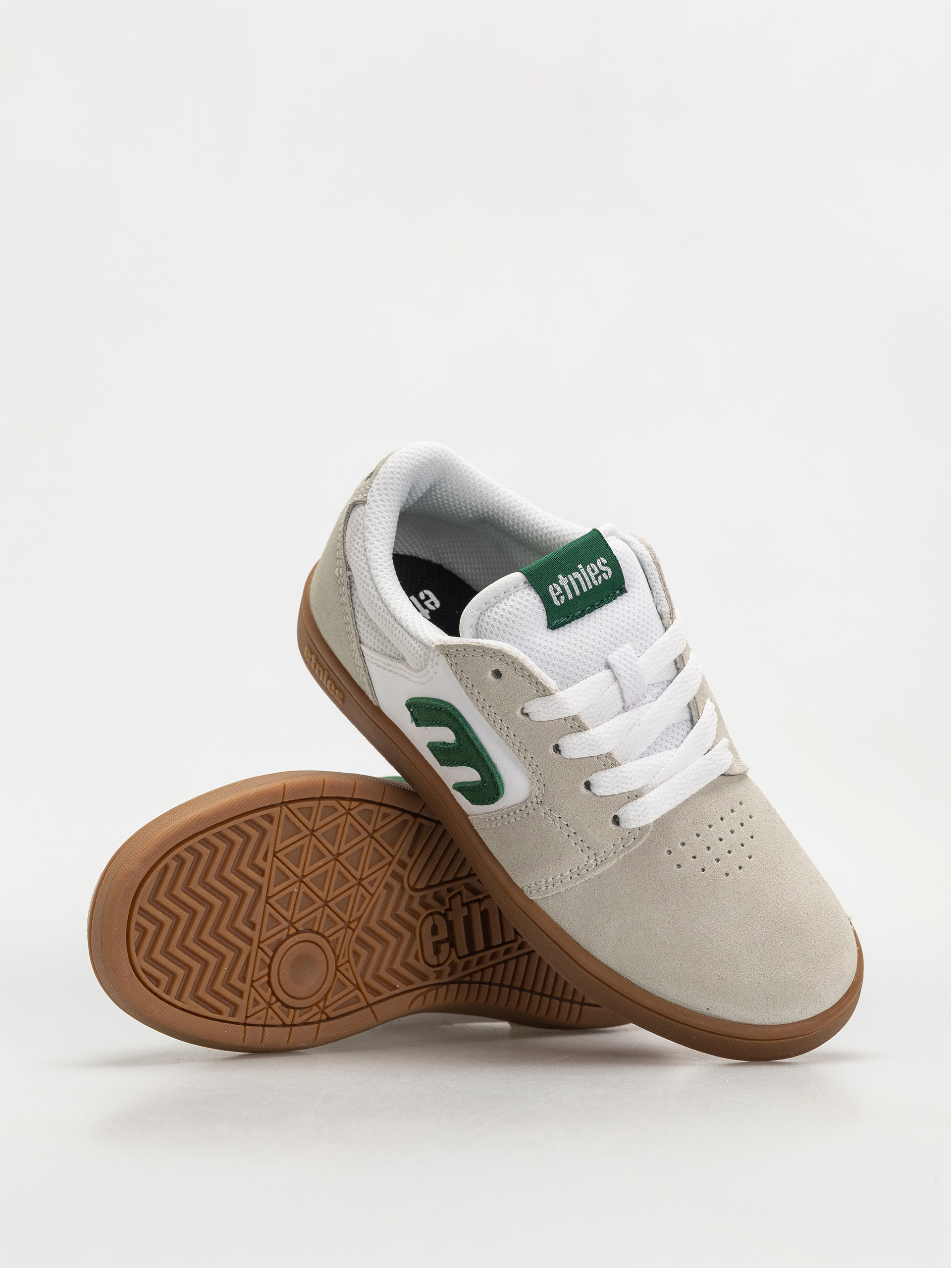 Etnies Kids Cresta JR Shoes (white/green/gum)