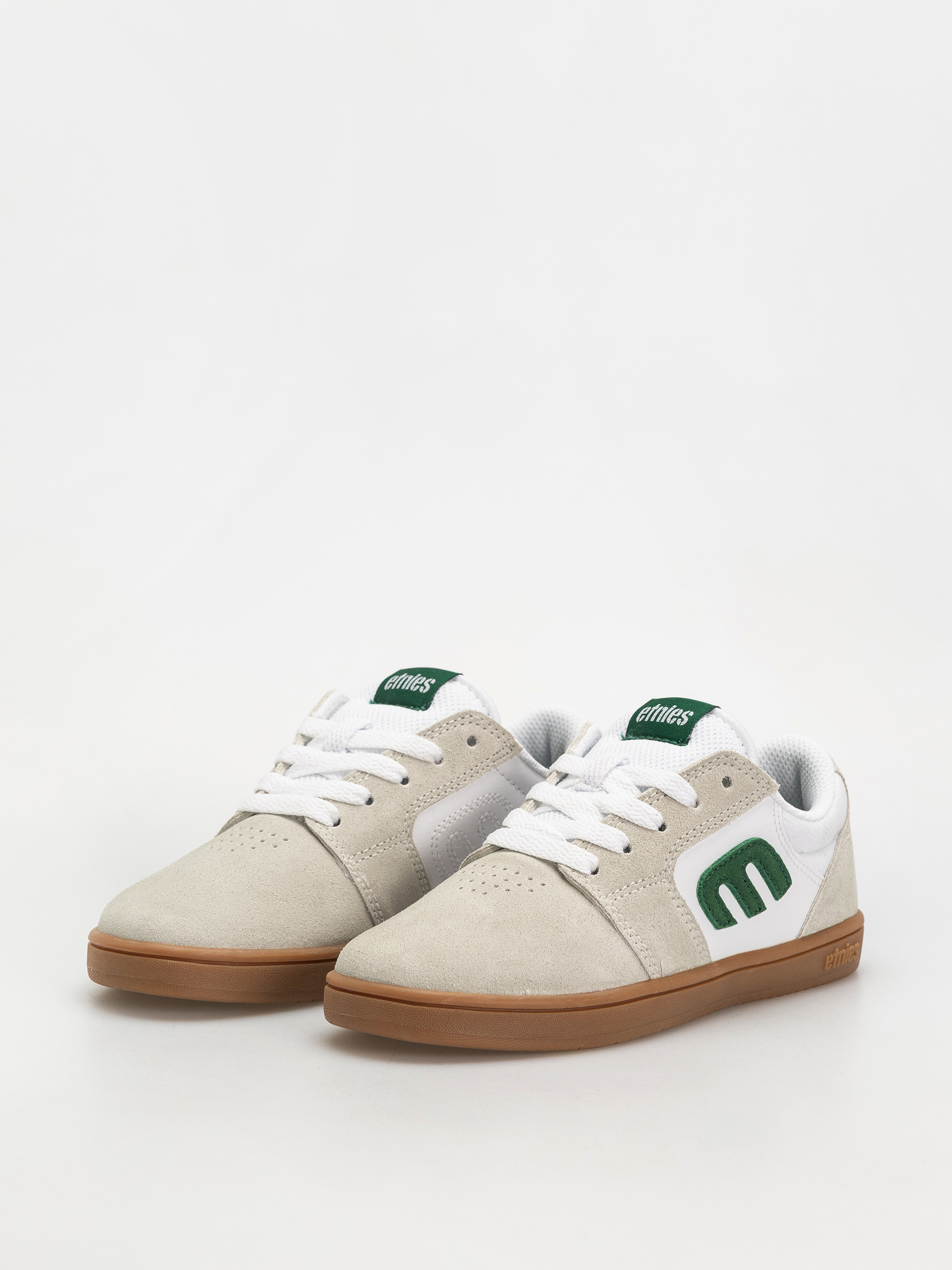 Etnies Kids Cresta JR Shoes (white/green/gum)