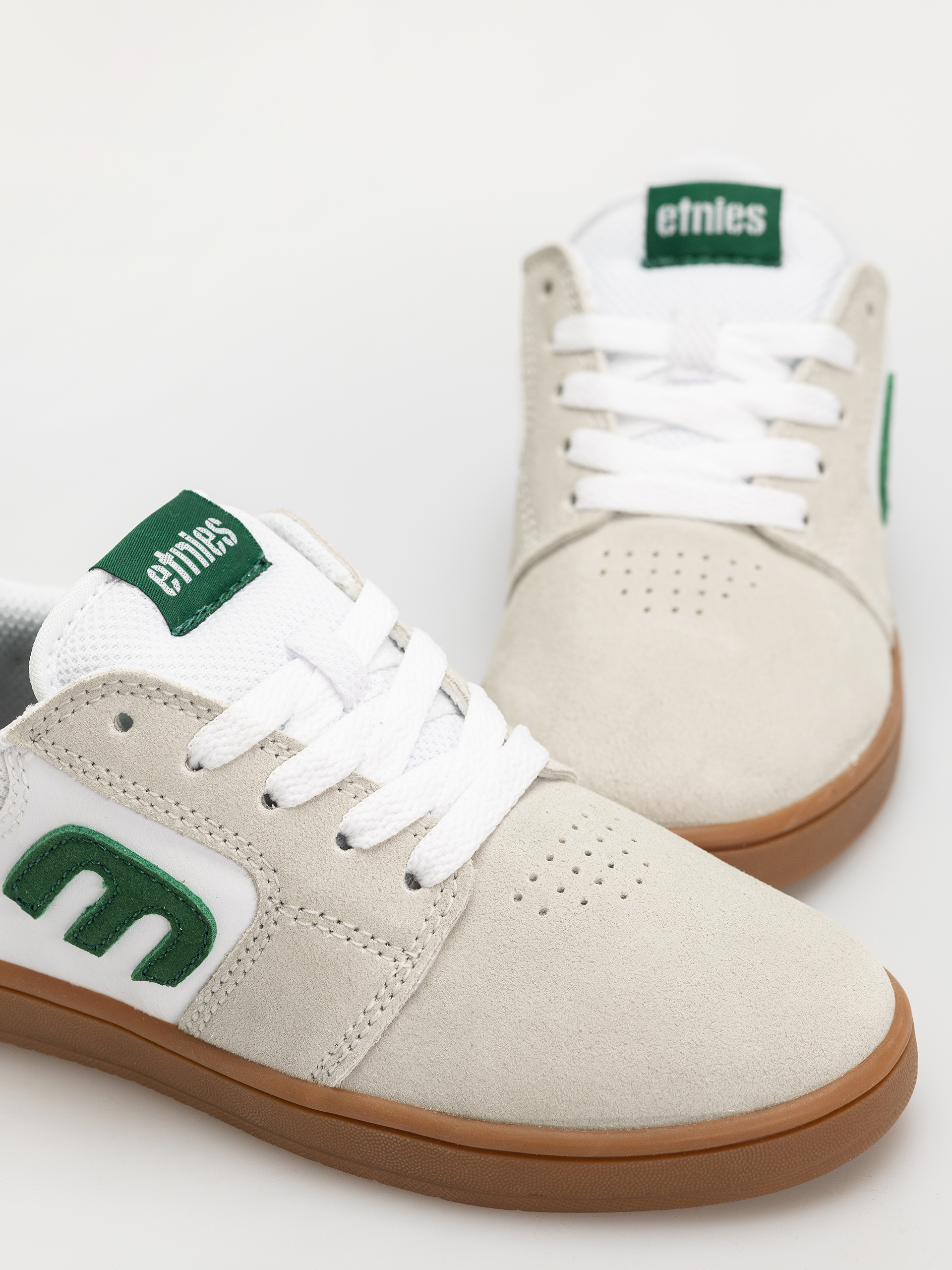 Etnies Kids Cresta JR Shoes (white/green/gum)