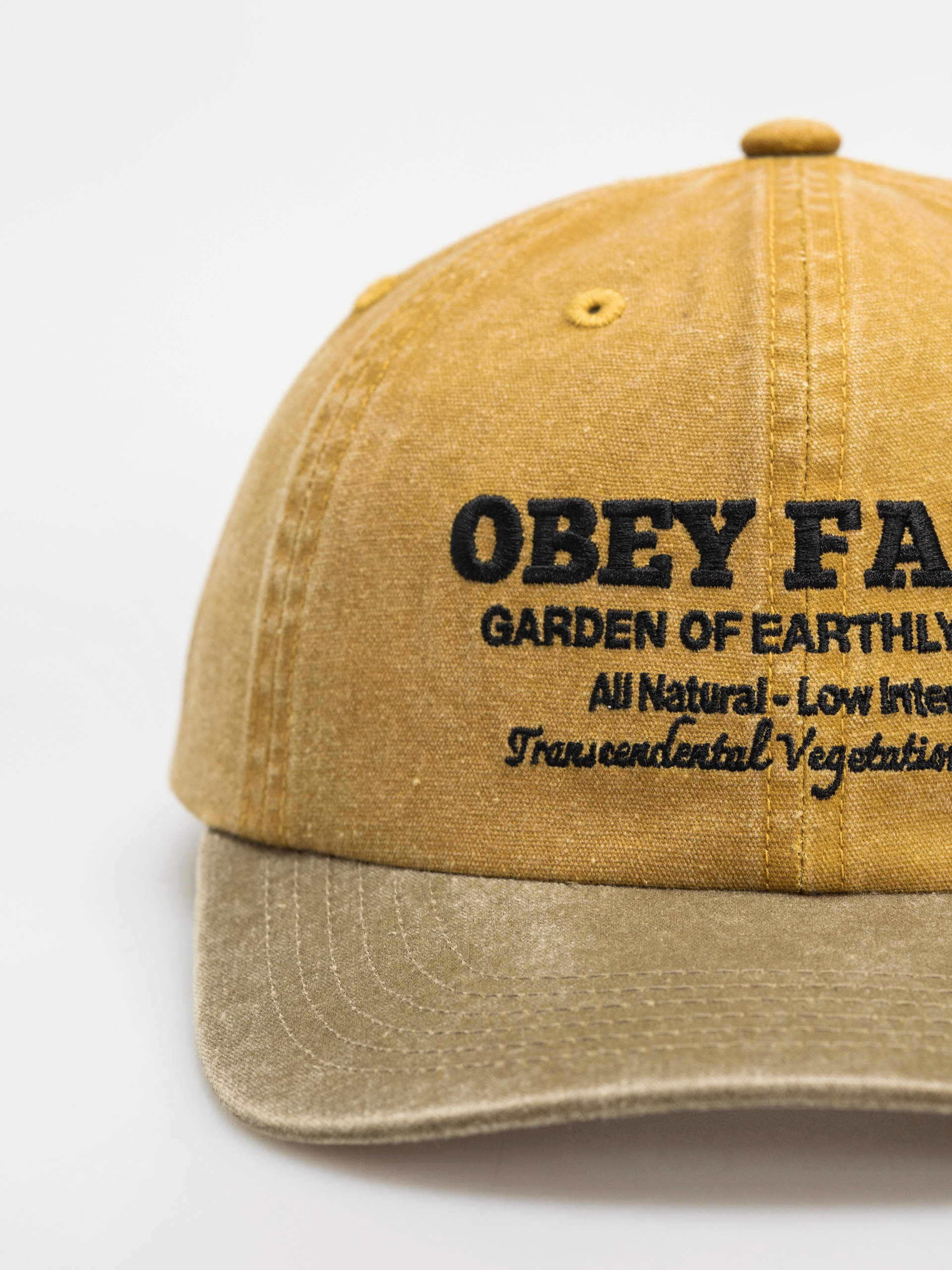 OBEY Pigment Obey Farms 6 Panel Cap (pigment mustard multi)