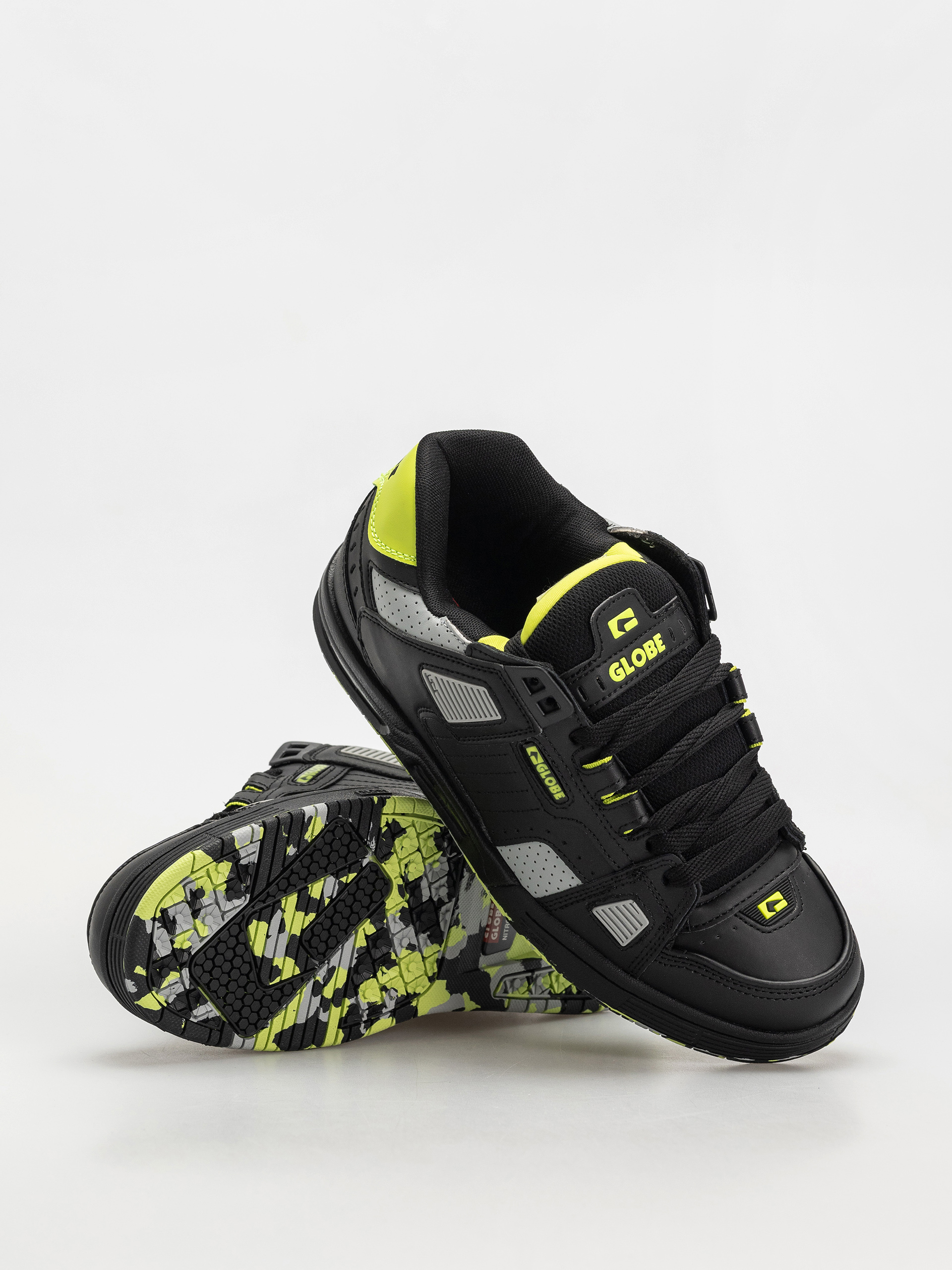 Globe Schuhe Sabre (black lime)