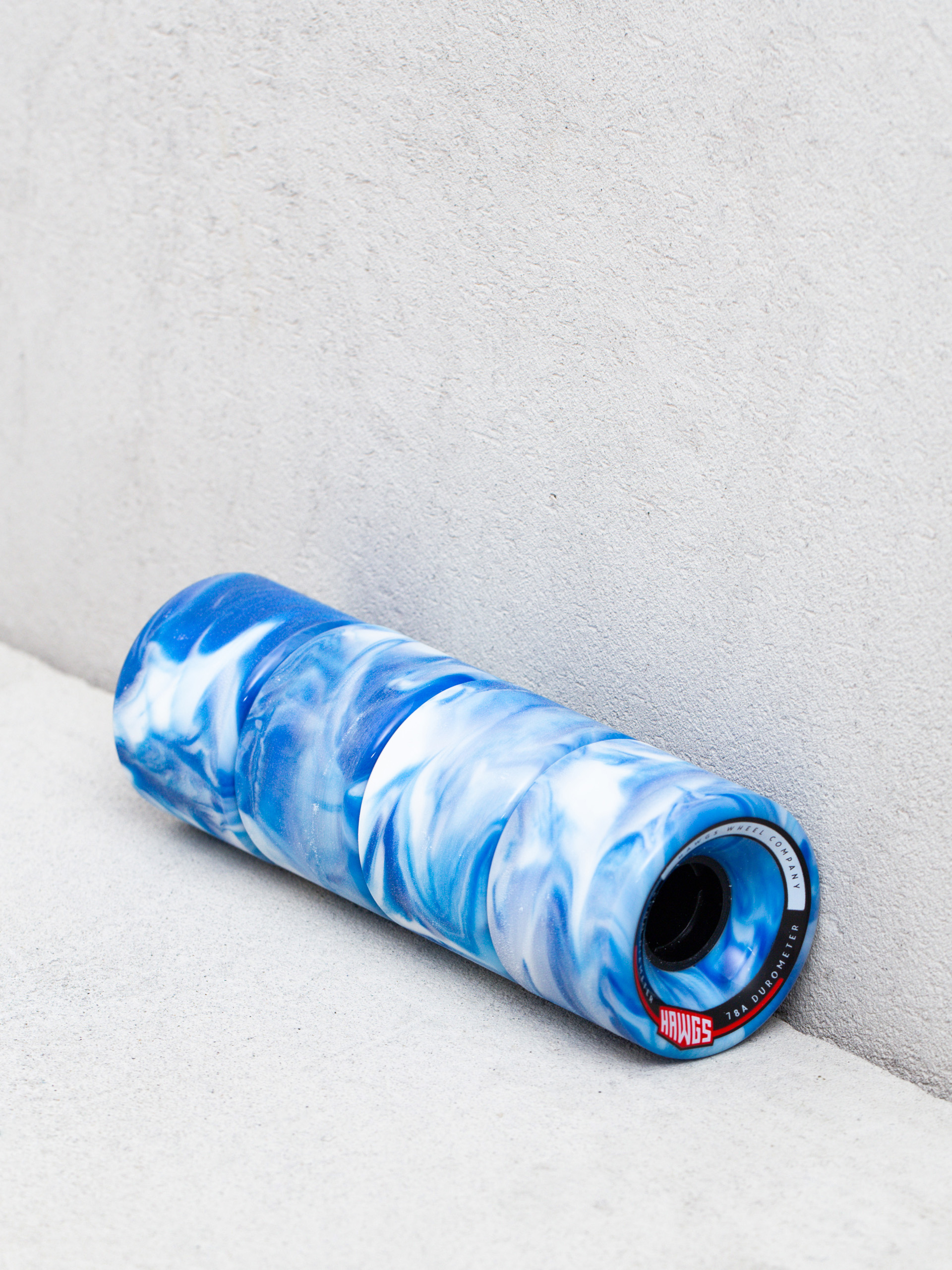 Landyachtz Chubby Hawgs Rollen (blue/white)