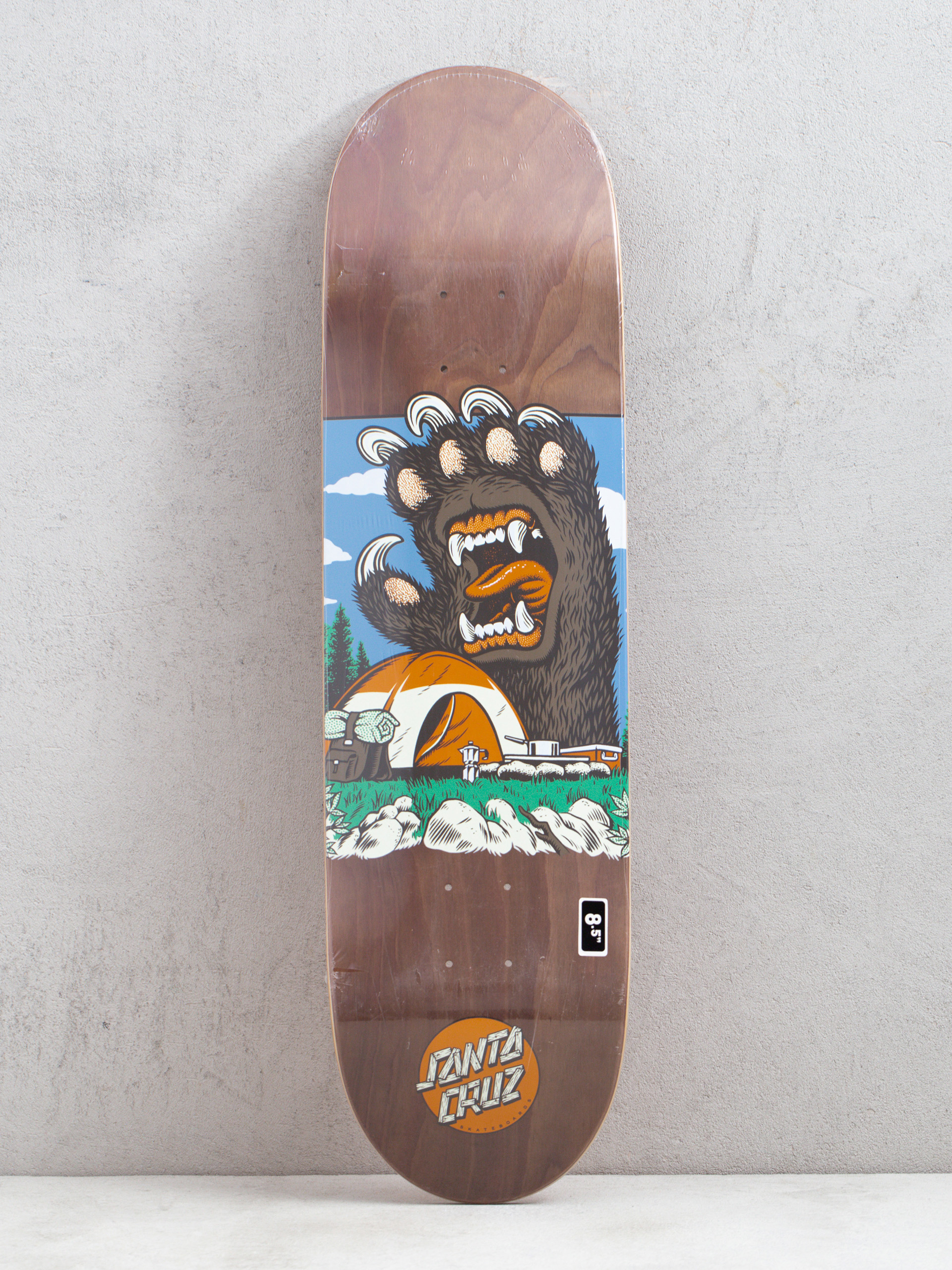 Santa Cruz Screaming Grizzly Deck (brown)