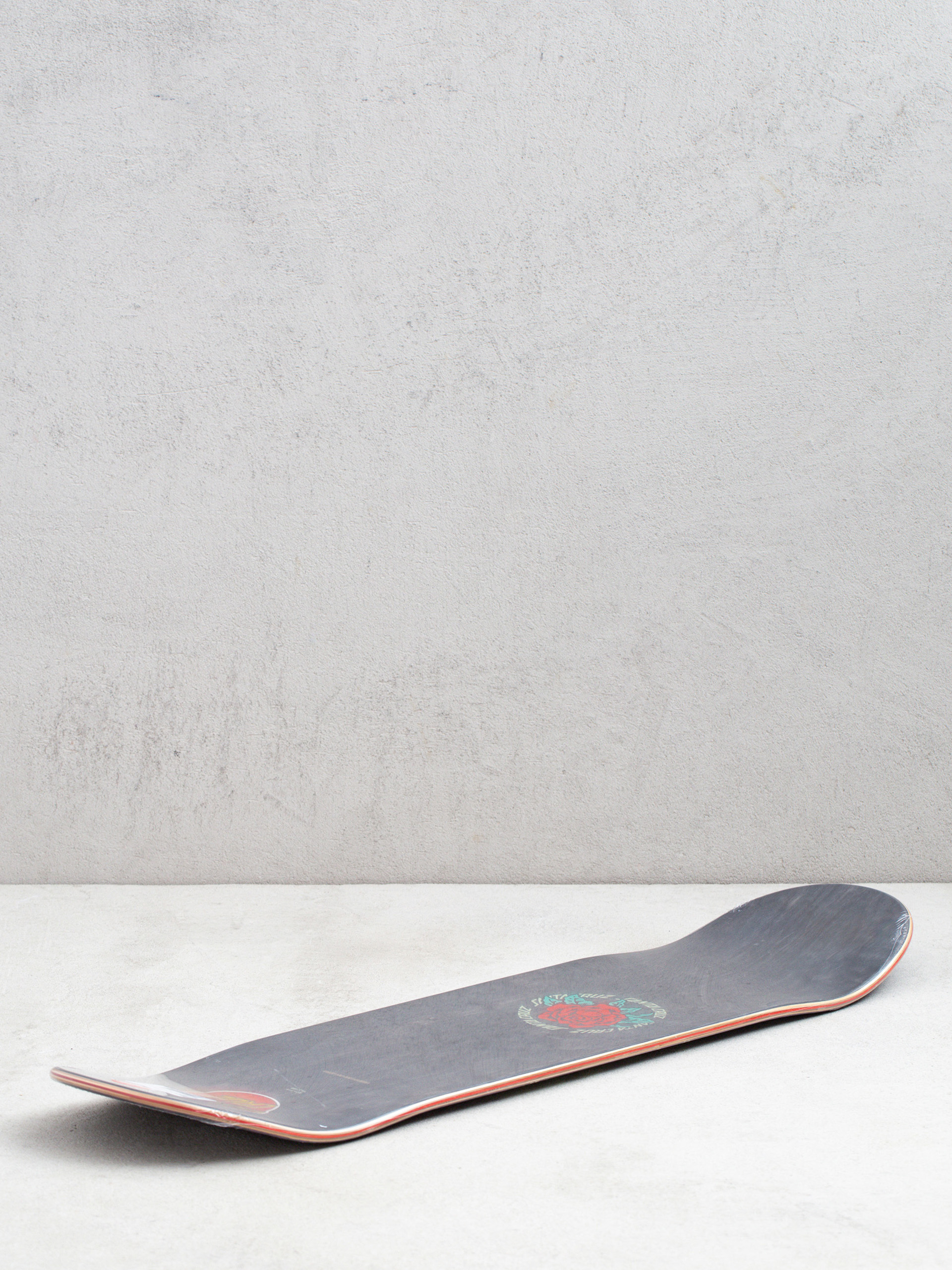 Santa Cruz Rosette Ringed Dot Deck (black/purple)