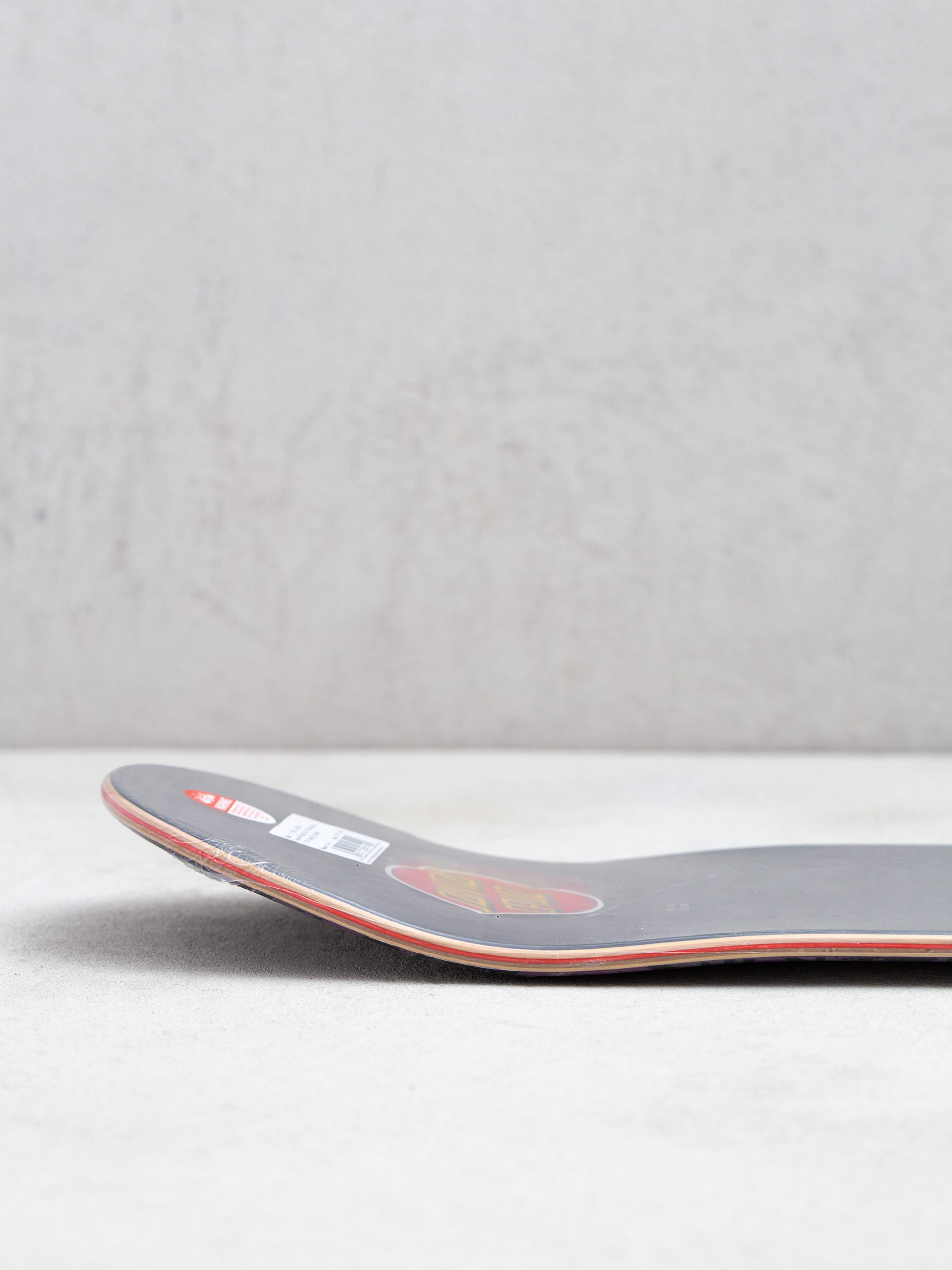 Santa Cruz Rosette Ringed Dot Deck (black/purple)